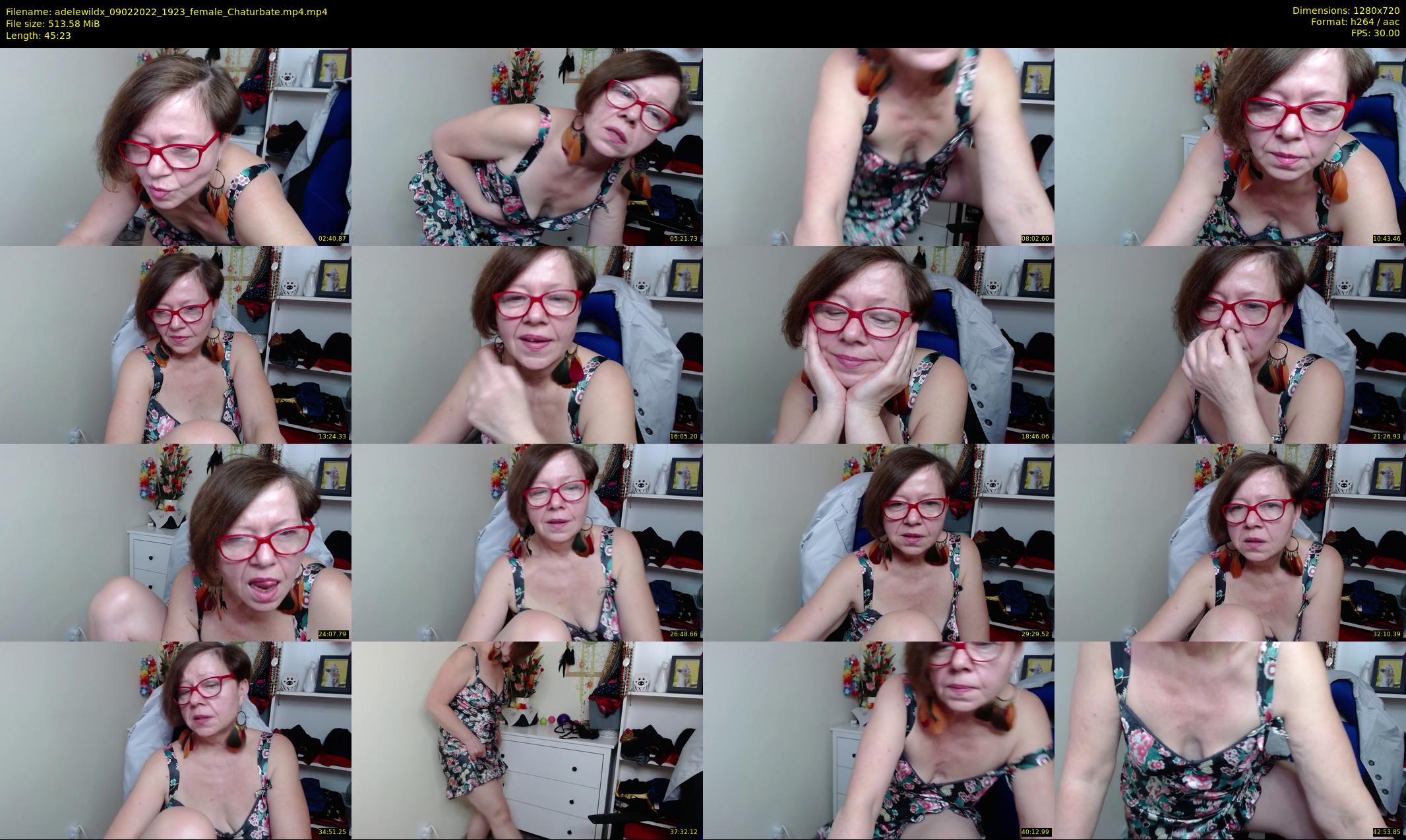 adelewildx — 46 minute Chaturbate female cam show recording, 720p, Feb 9, 2022