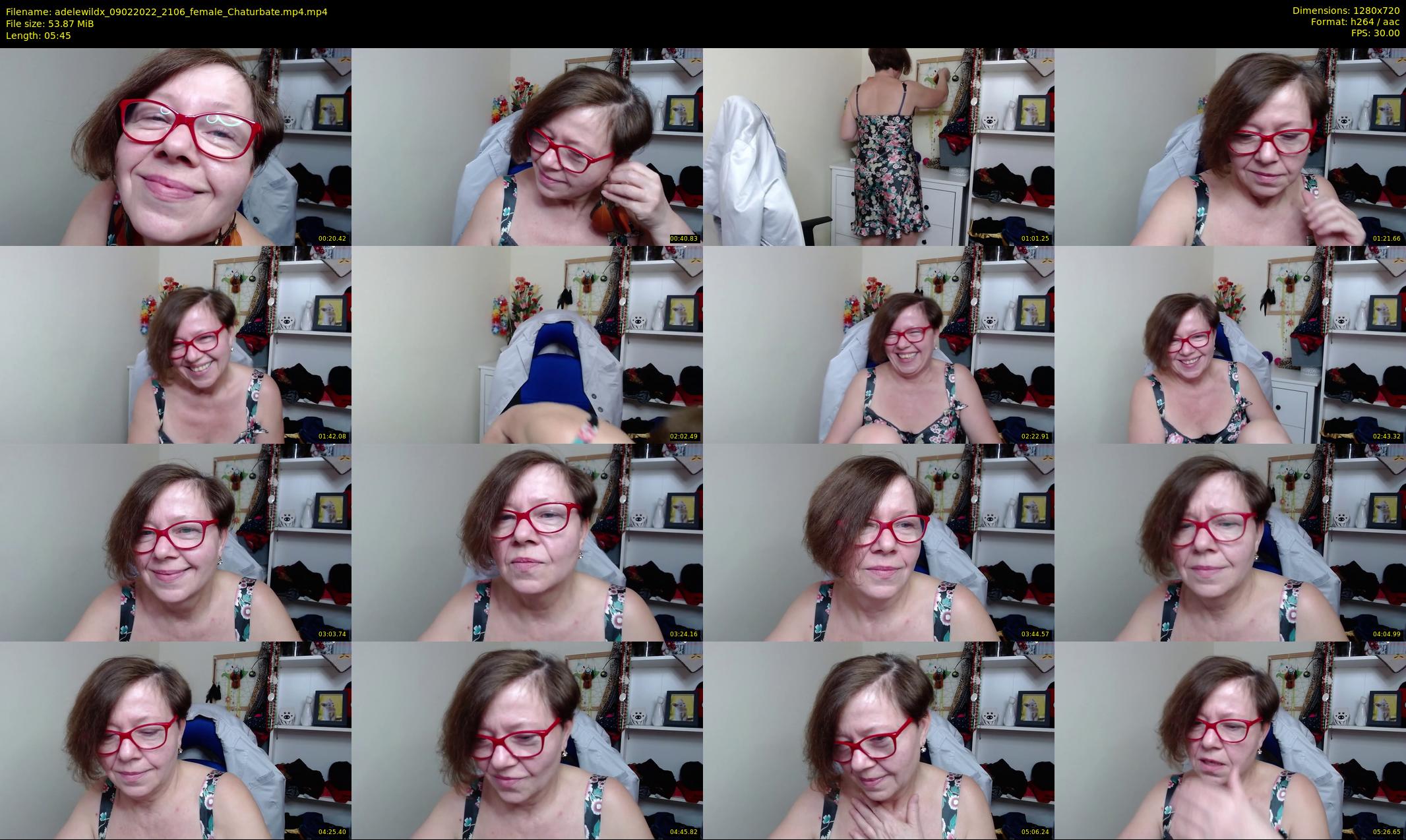 adelewildx — 6 minute Chaturbate female cam show recording, 720p, Feb 9, 2022