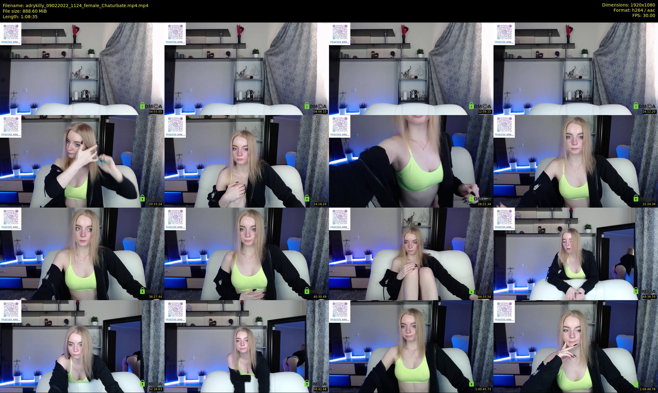 adrykilly — 69 minute Chaturbate female cam show recording, 1080p, Feb 9, 2022