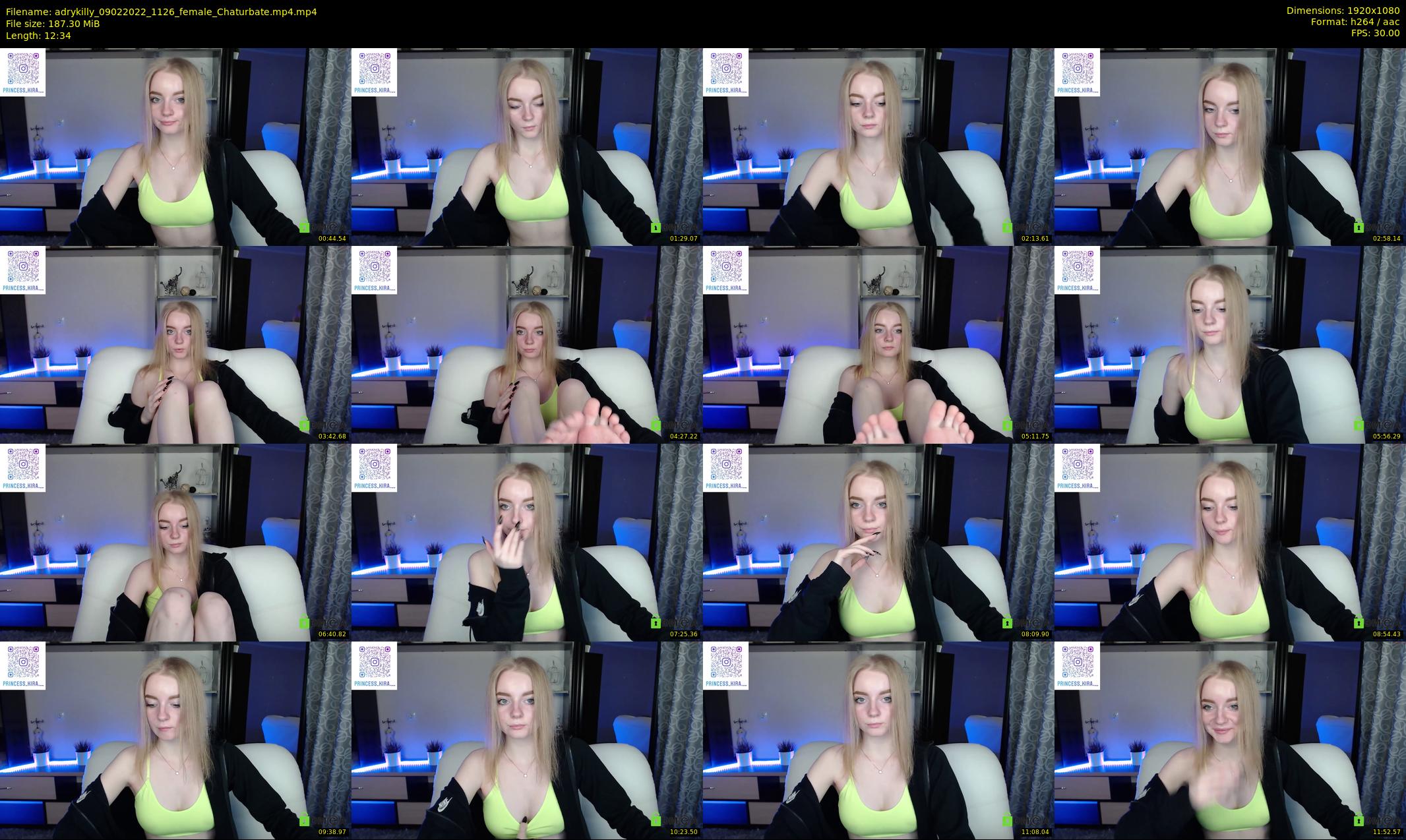 adrykilly — 13 minute Chaturbate female cam show recording, 1080p, Feb 9, 2022