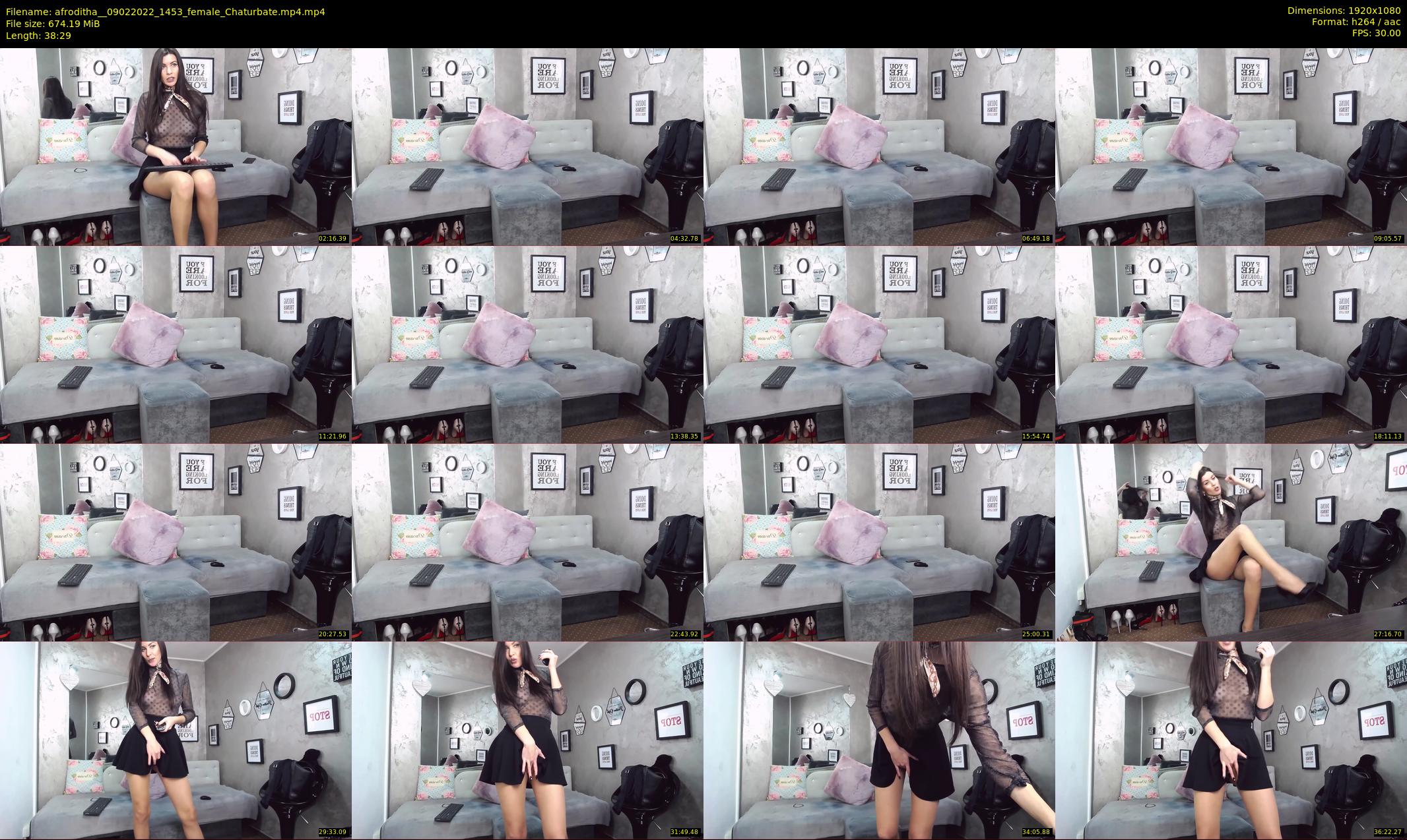 afroditha_ — 39 minute Chaturbate female cam show recording, 1080p, Feb 9, 2022