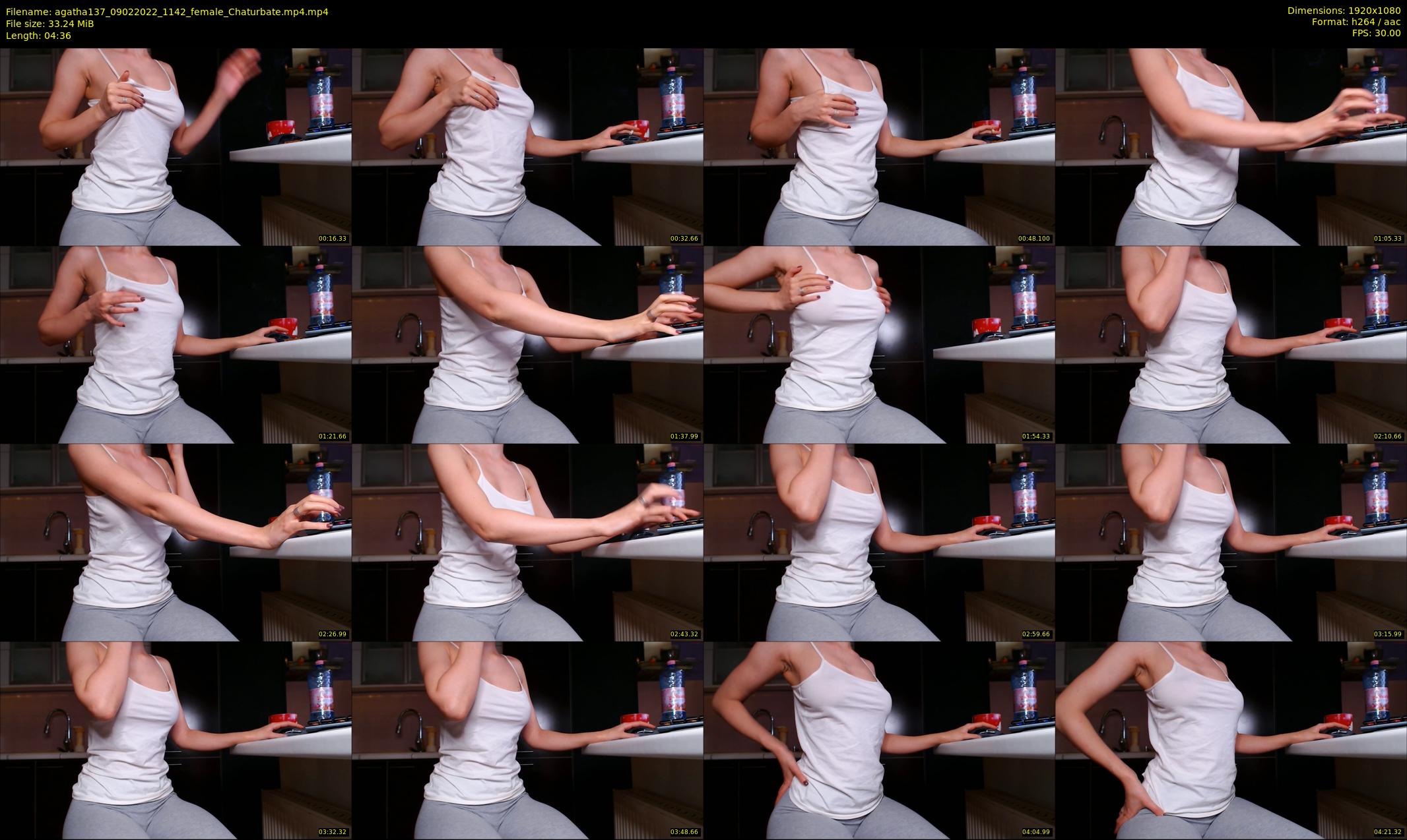 agatha137 — 5 minute Chaturbate female cam show recording, 1080p, Feb 9, 2022