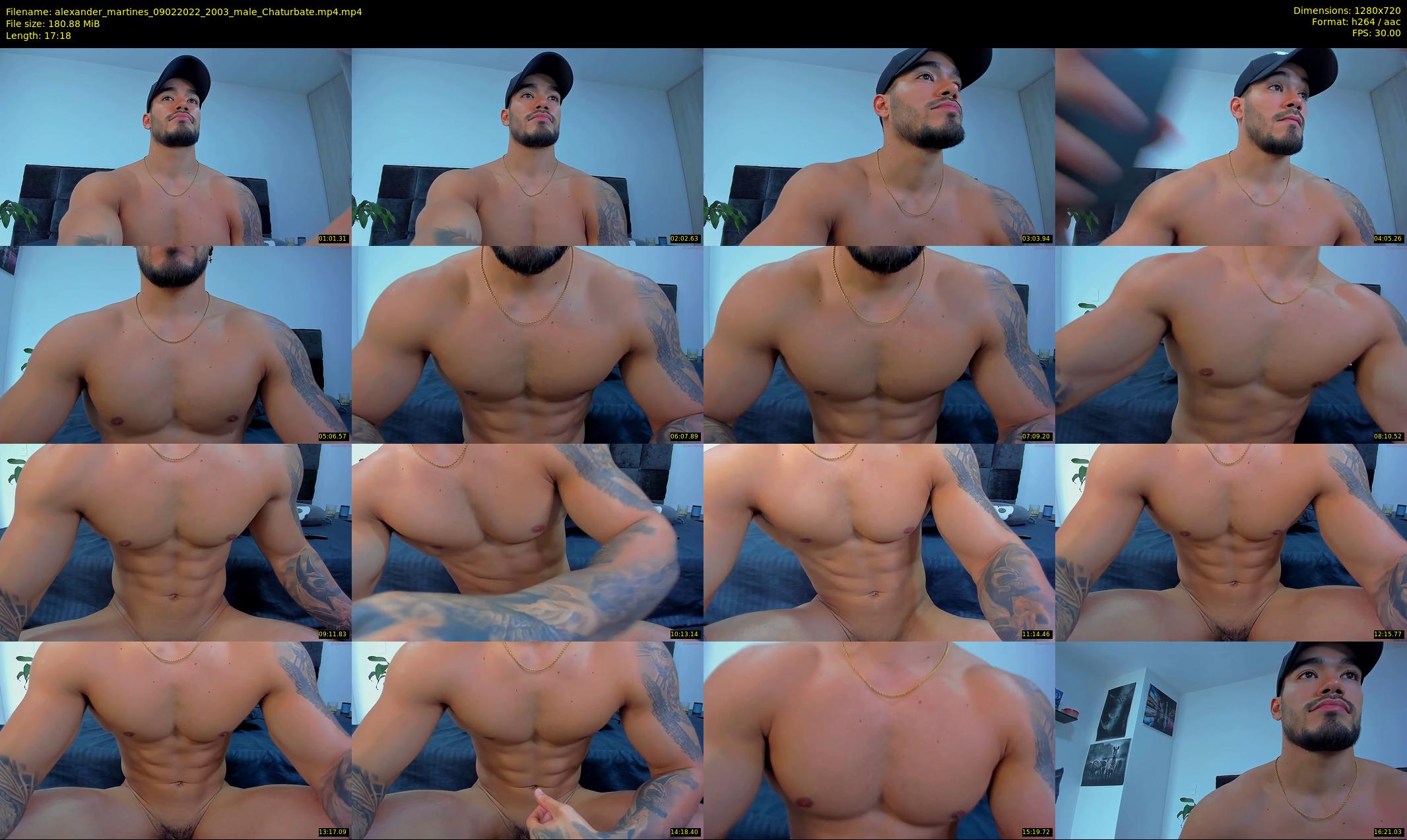 alexander_martines — 18 minute Chaturbate male cam show recording, 720p, Feb 9, 2022
