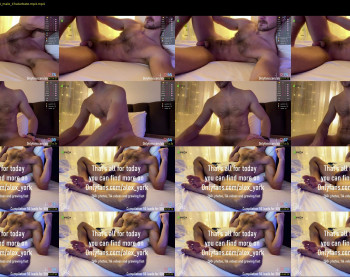 alexyork — 17 minute Chaturbate male cam show recording, 1080p, Feb 9, 2022
