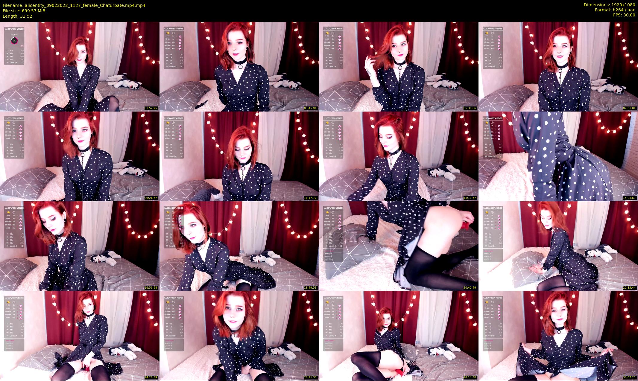 alicentity — 32 minute Chaturbate female cam show recording, 1080p, Feb 9, 2022