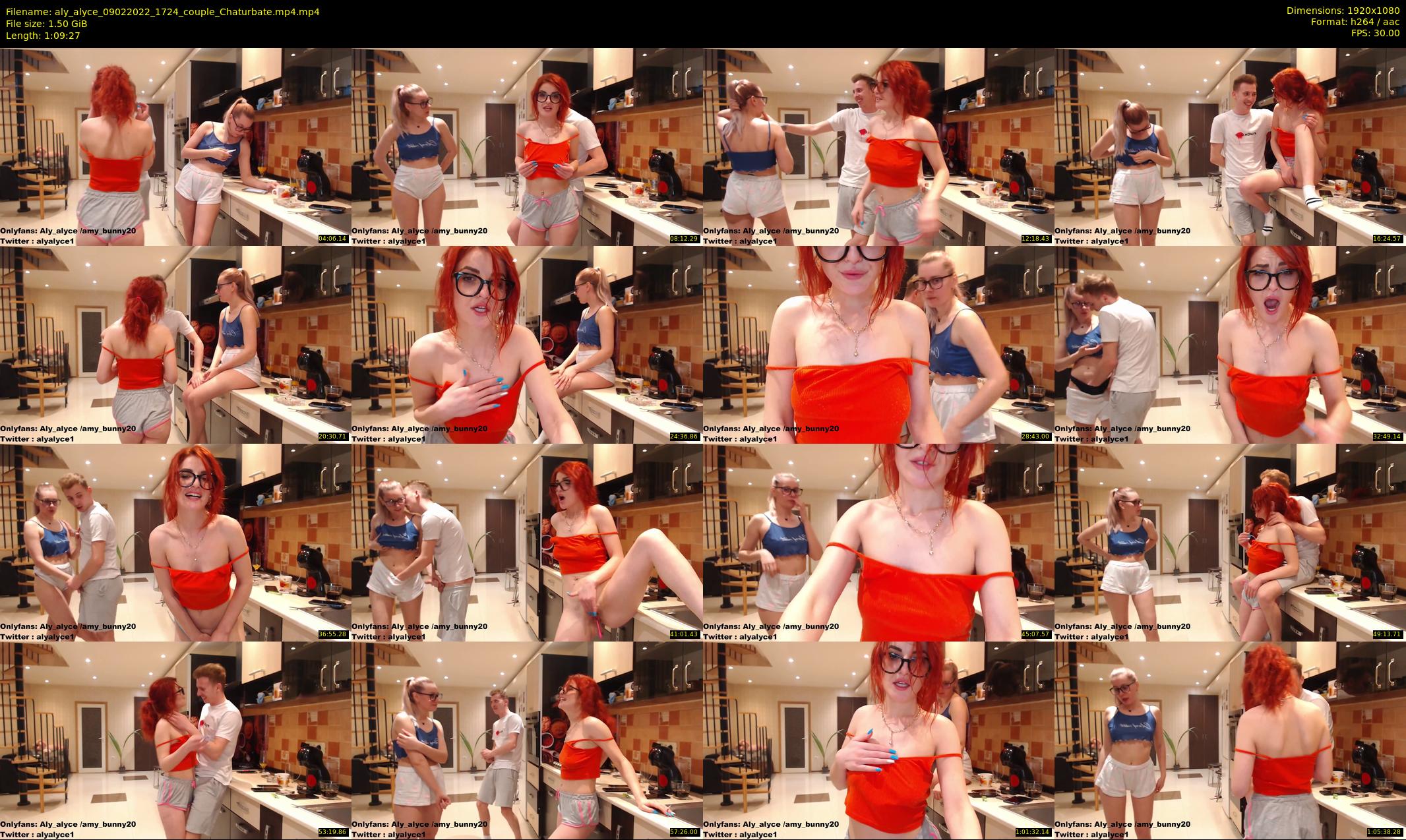aly_alyce — 70 minute Chaturbate female cam show recording, 1080p, Feb 9, 2022