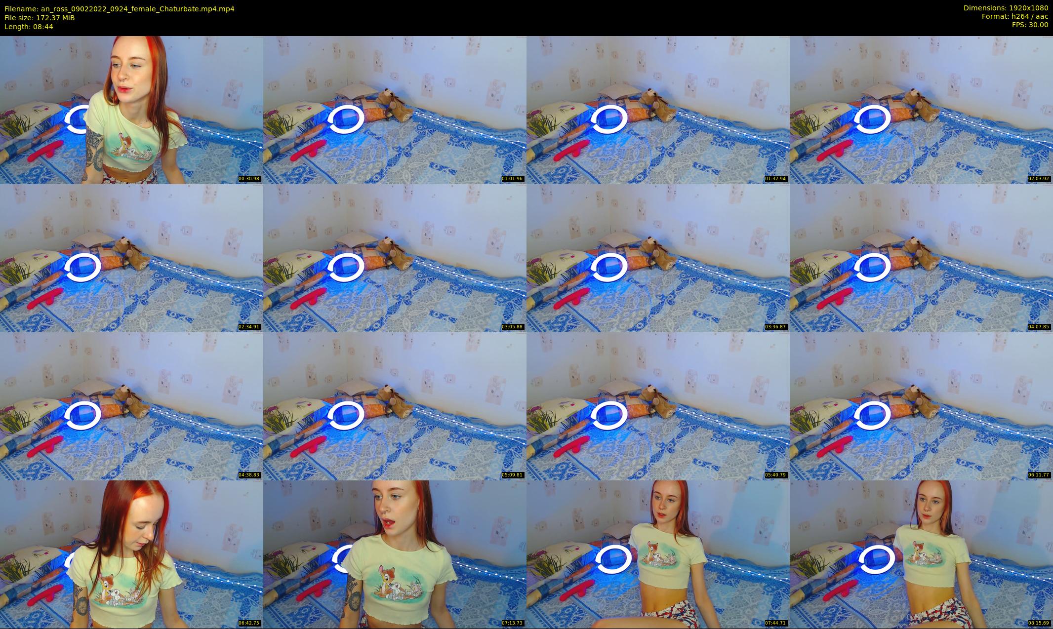 an_ross — 9 minute Chaturbate female cam show recording, 1080p, Feb 9, 2022