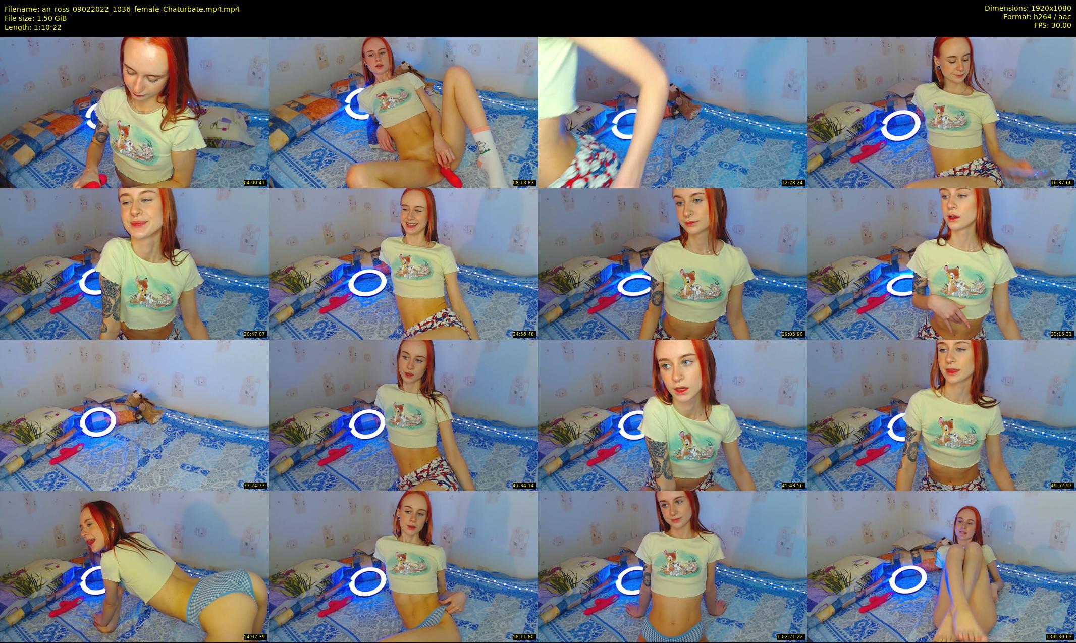 an_ross — 71 minute Chaturbate female cam show recording, 1080p, Feb 9, 2022