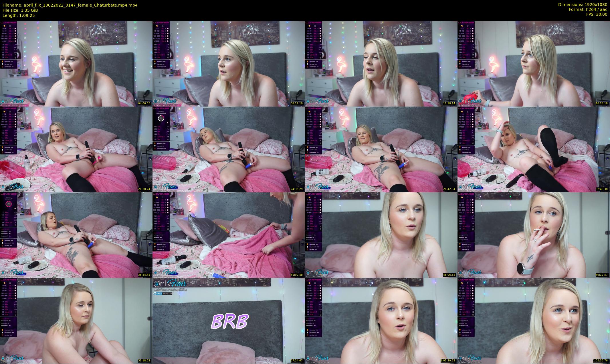 april_flix — 70 minute Chaturbate female cam show recording, 1080p, Feb 10, 2022