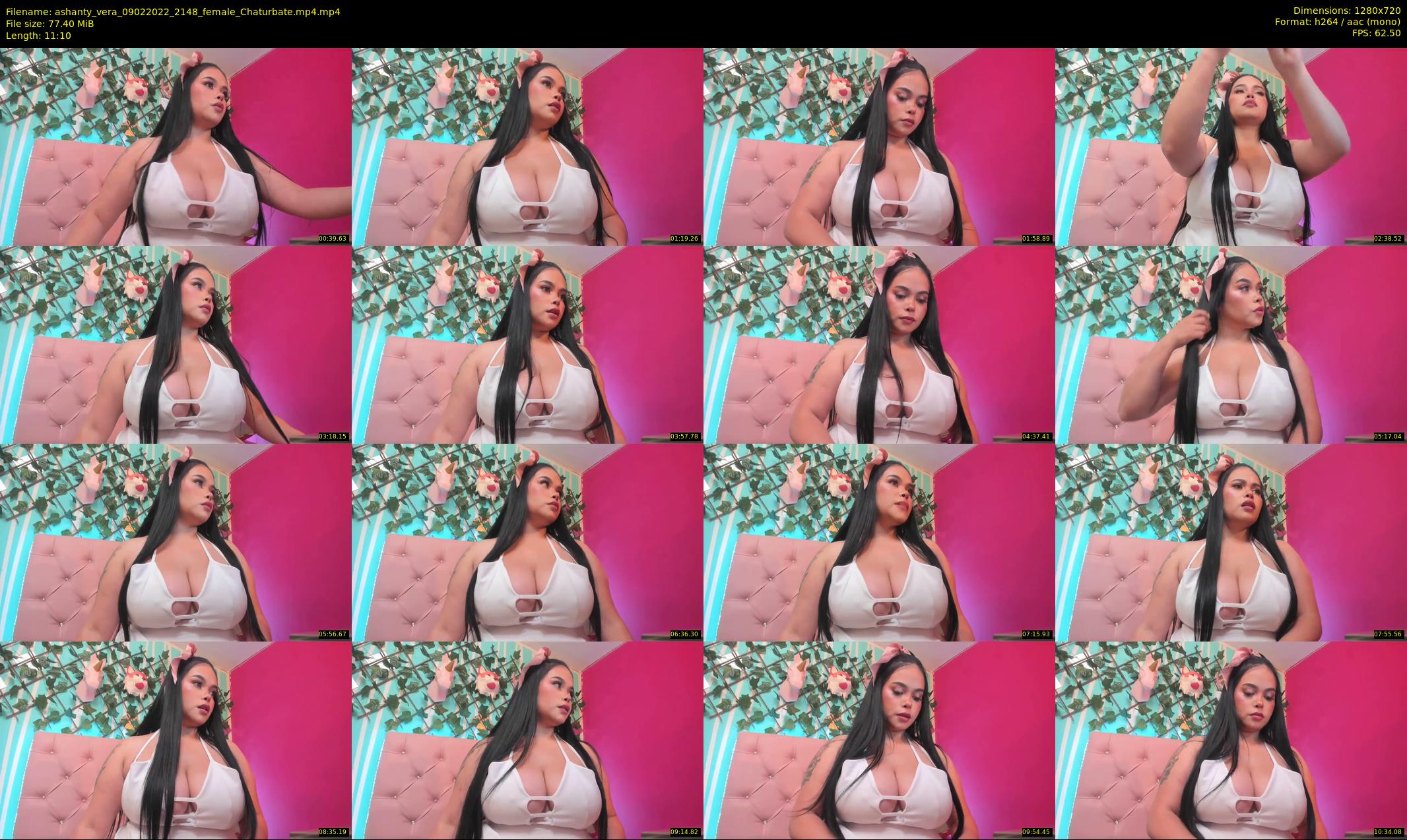 ashanty_vera — 12 minute Chaturbate couple cam show recording, 720p, Feb 9, 2022