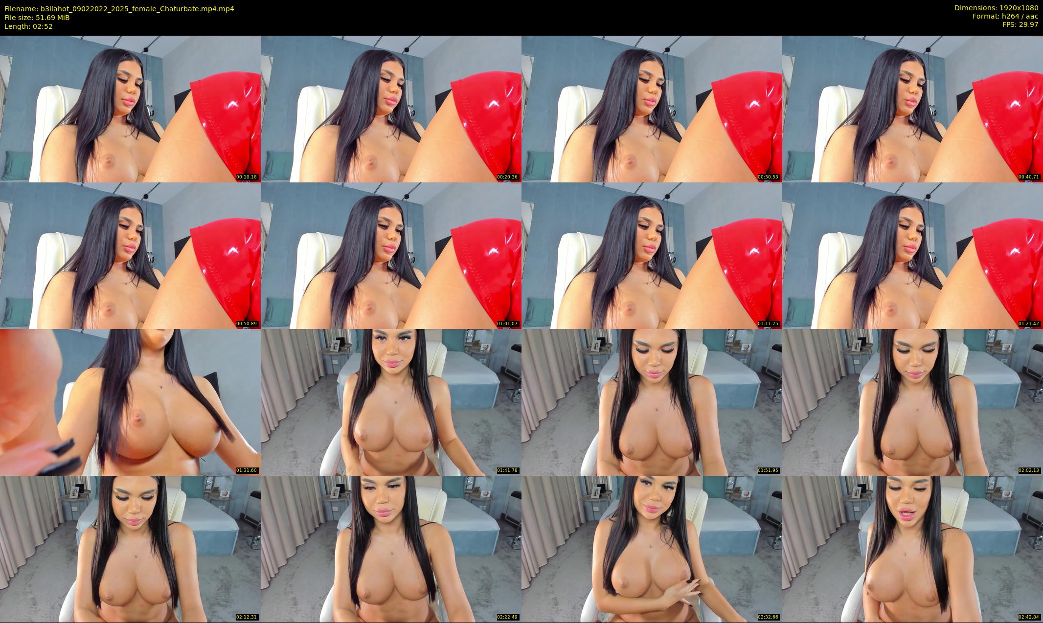 b3llahot — 3 minute Chaturbate female cam show recording, 1080p, Feb 9, 2022