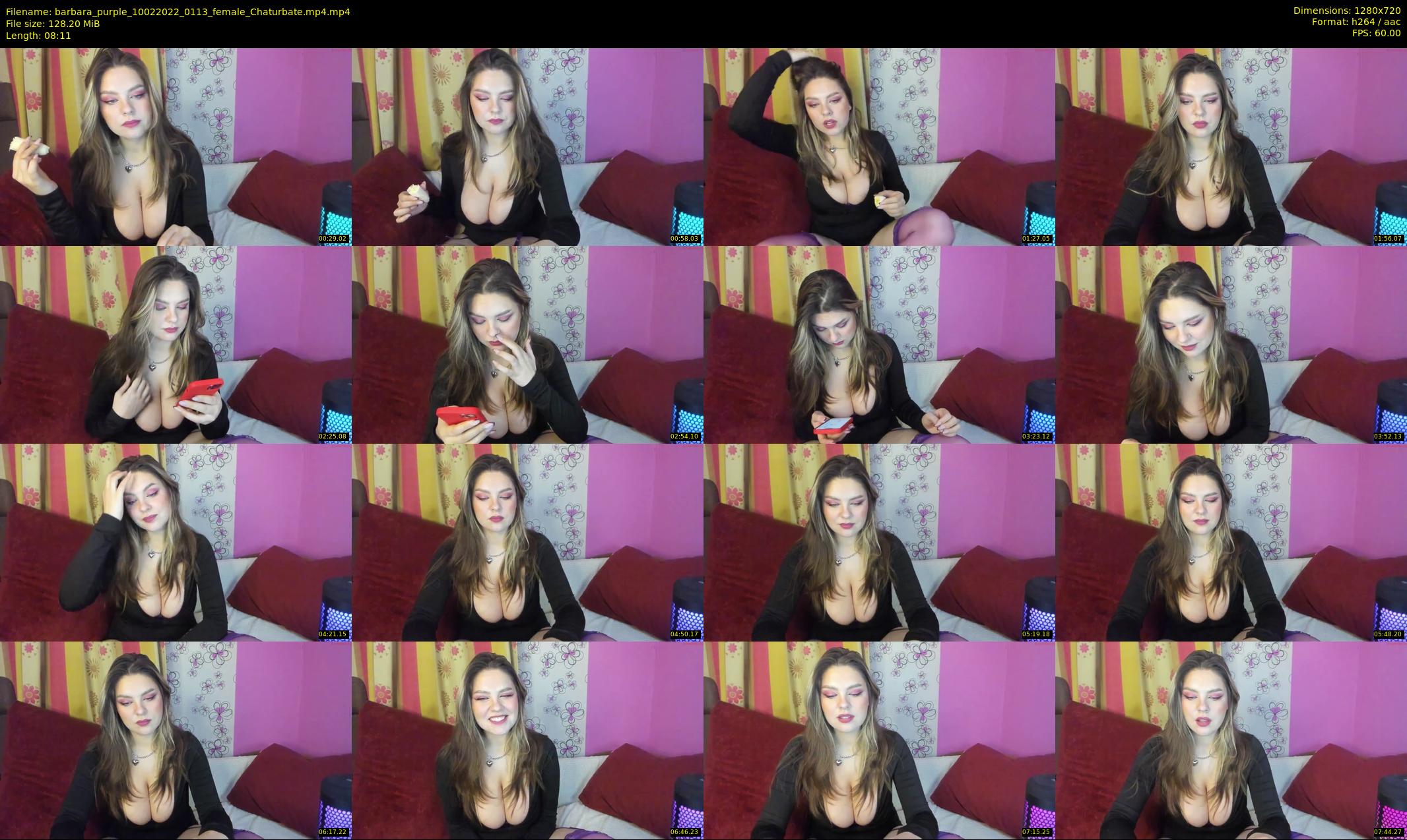 barbara_purple — 9 minute Chaturbate female cam show recording, 720p, Feb 10, 2022