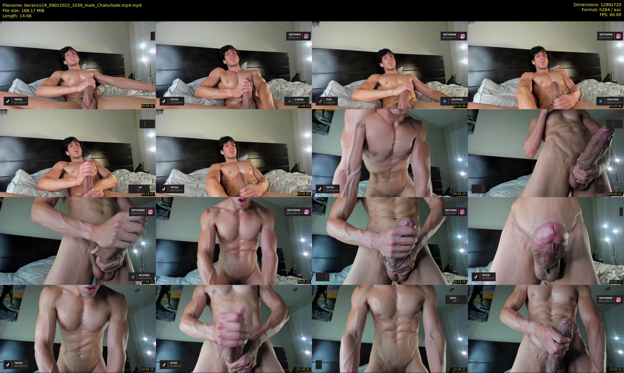 beranco19 — 15 minute Chaturbate male cam show recording, 720p, Feb 9, 2022