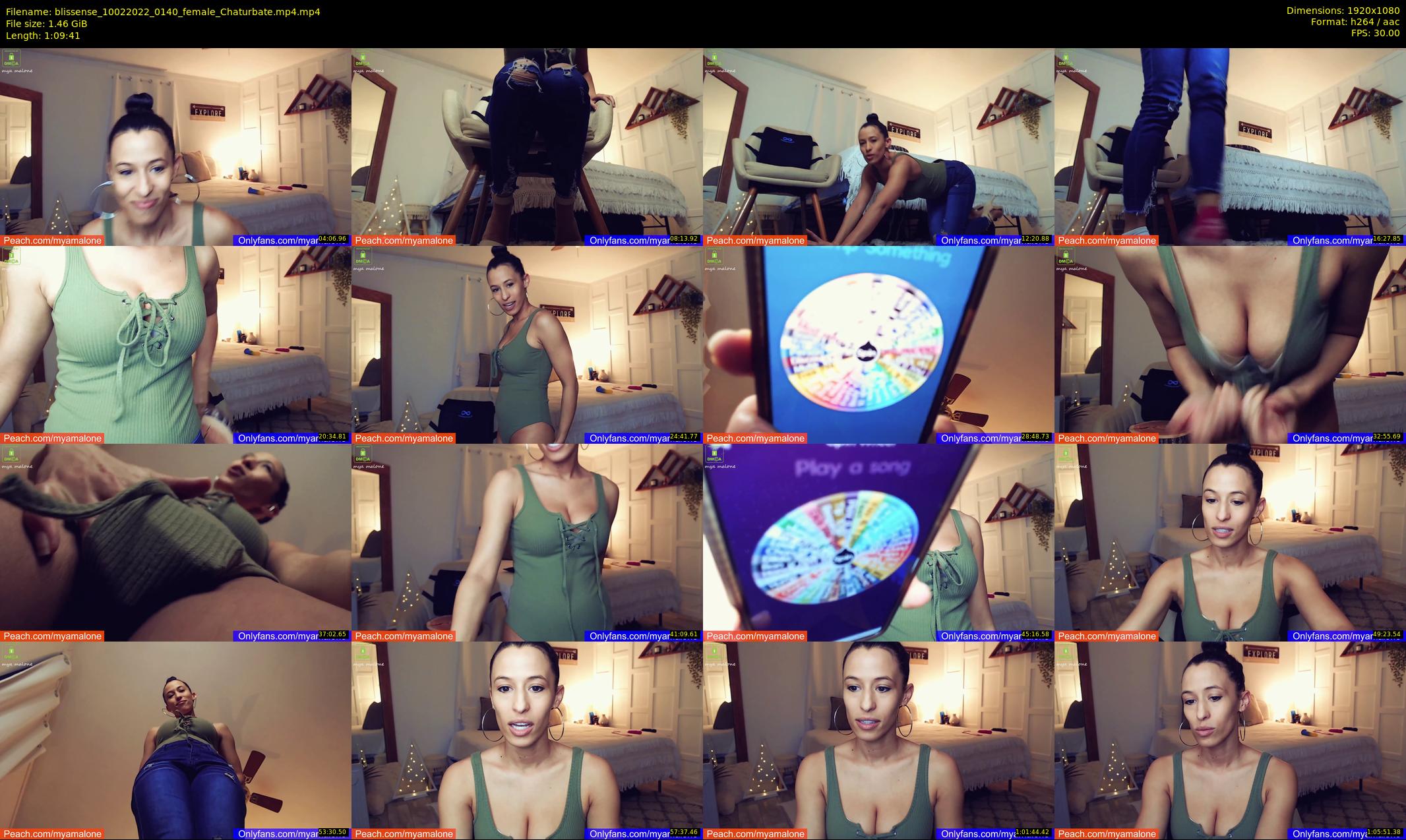 blissense — 70 minute Chaturbate female cam show recording, 1080p, Feb 10, 2022