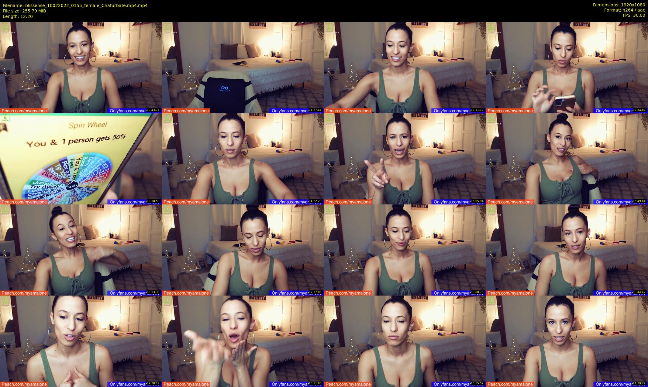 blissense — 13 minute Chaturbate female cam show recording, 1080p, Feb 10, 2022