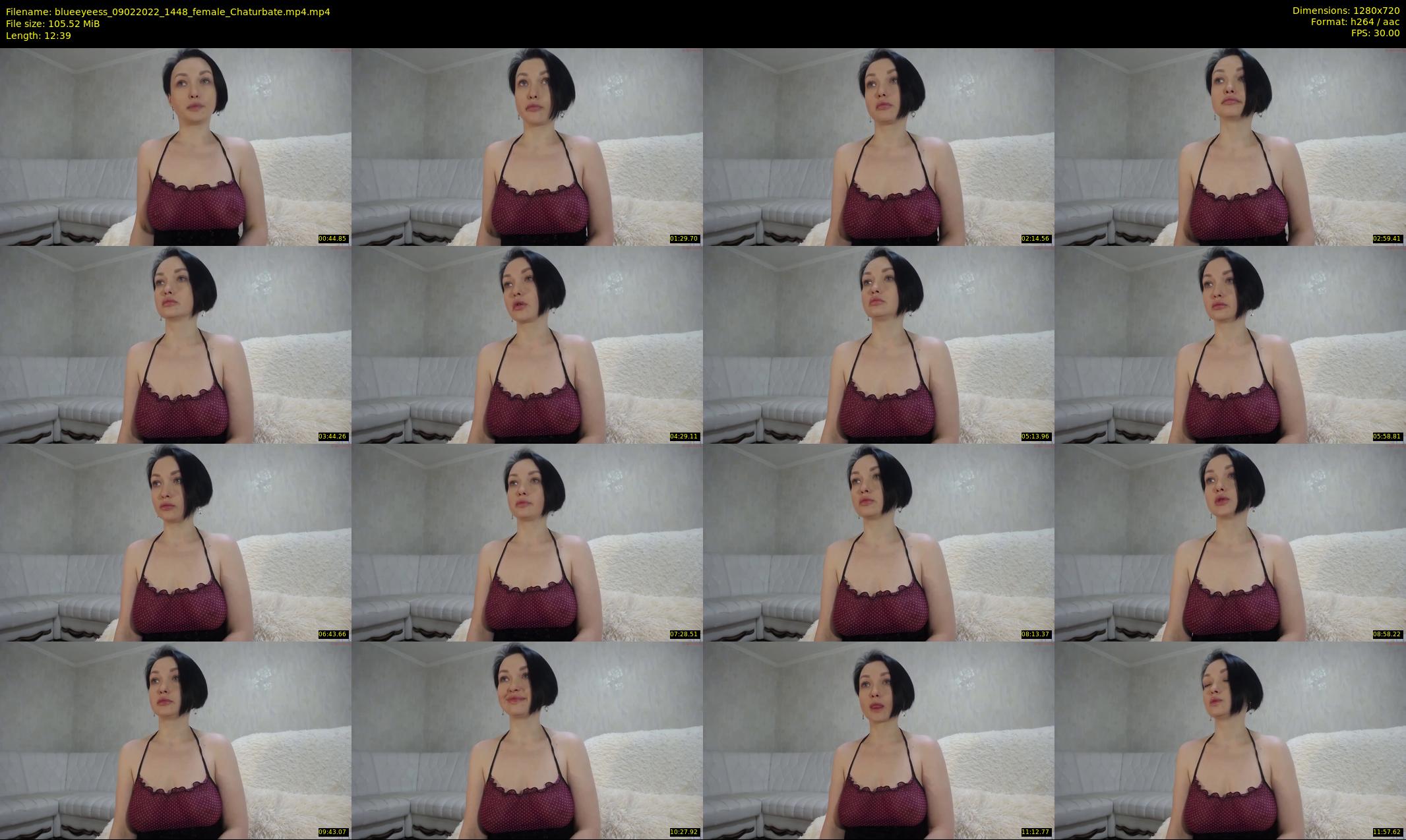 blueeyeess — 13 minute Chaturbate female cam show recording, 720p, Feb 9, 2022