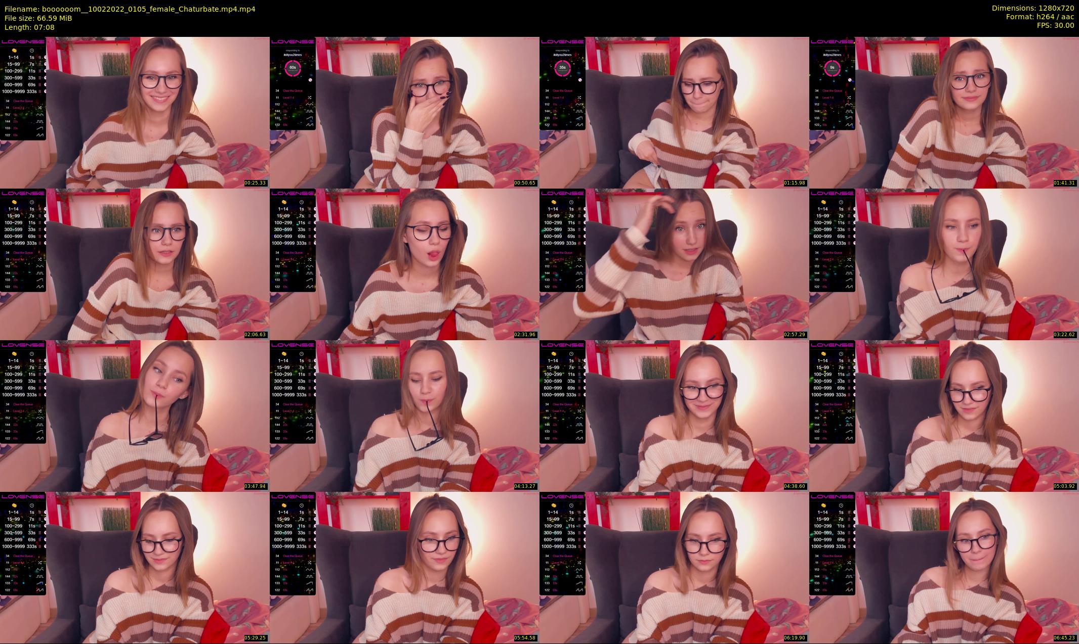 boooooom_ — 8 minute Chaturbate female cam show recording, 720p, Feb 10, 2022