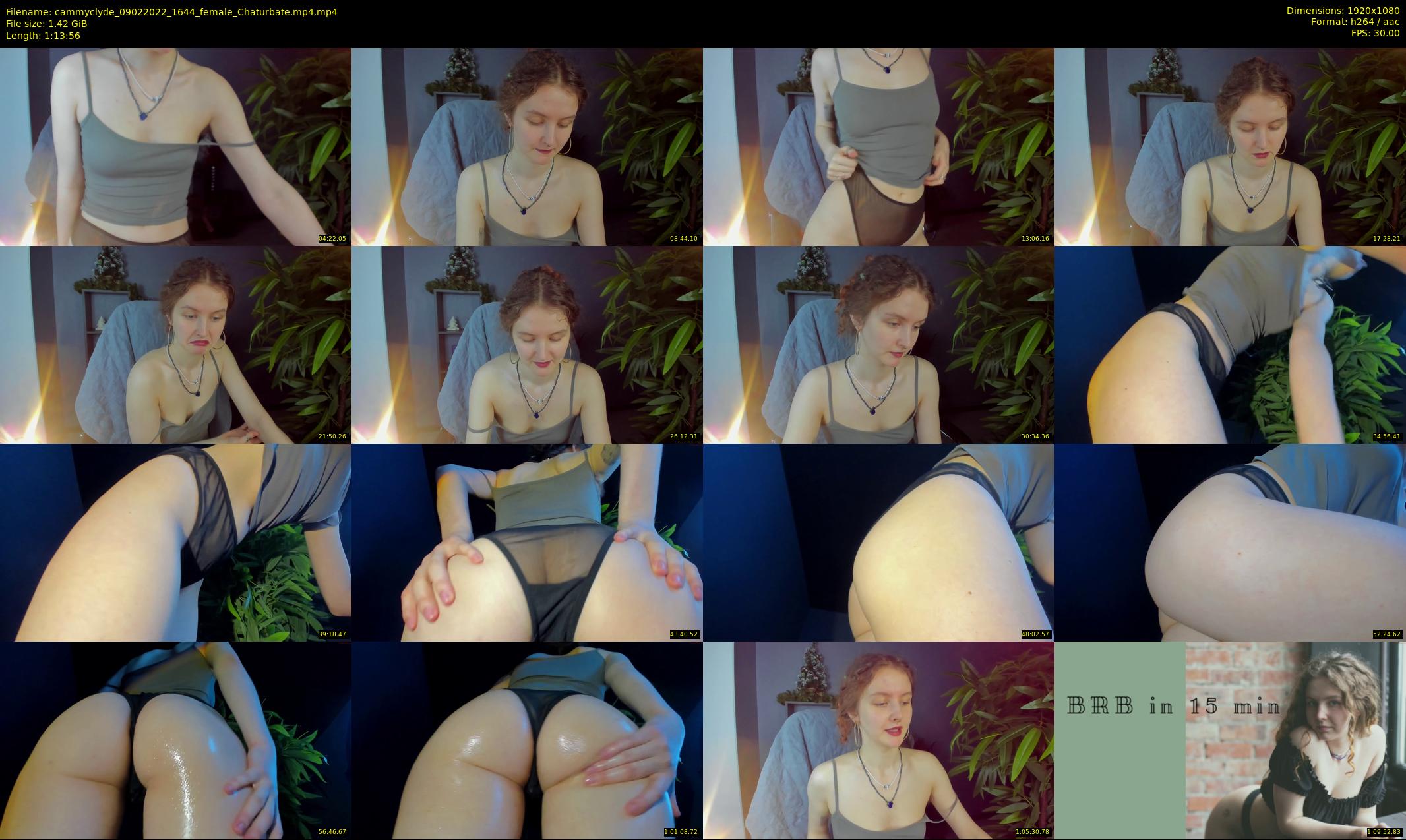 cammyclyde — 74 minute Chaturbate female cam show recording, 1080p, Feb 9, 2022