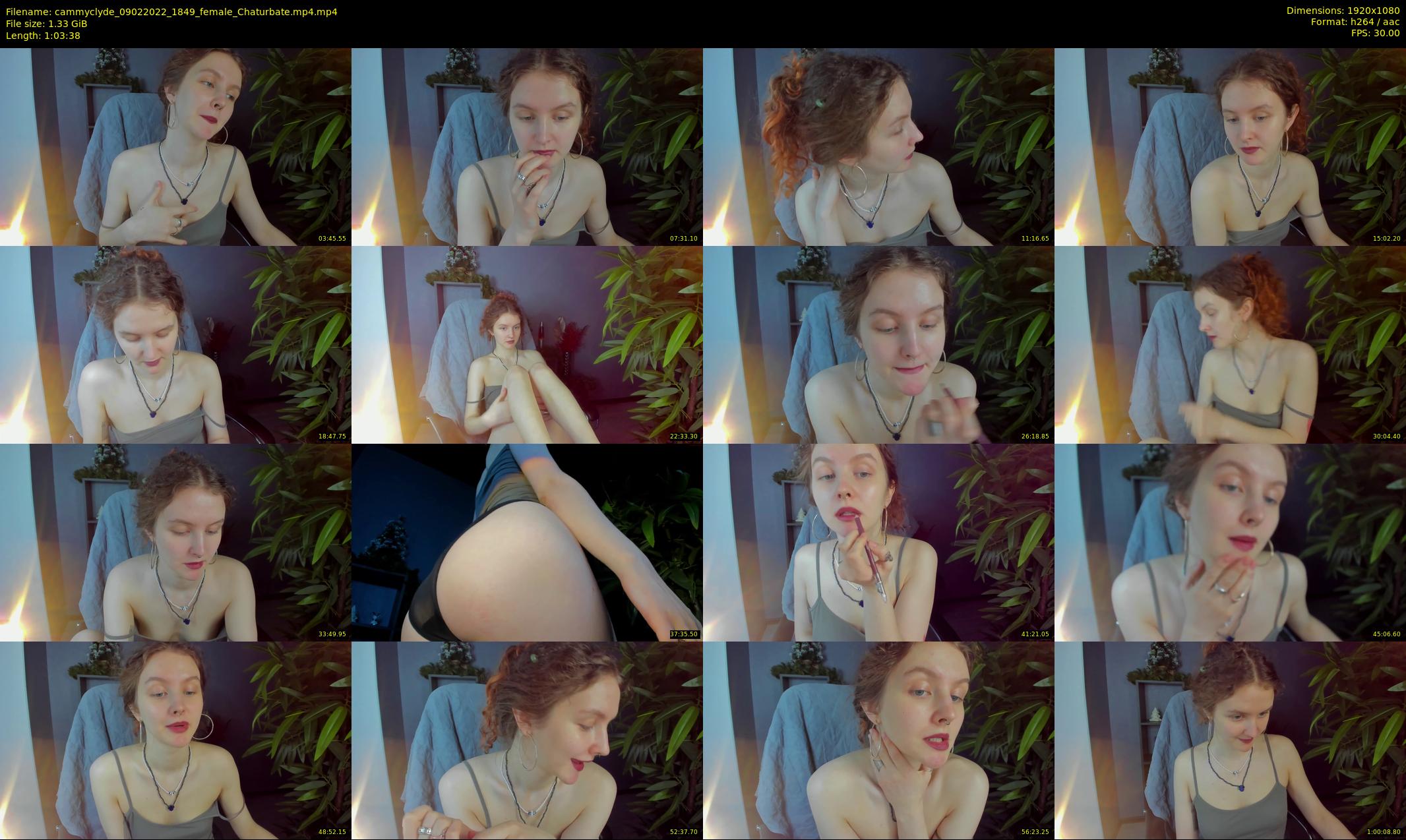 cammyclyde — 64 minute Chaturbate female cam show recording, 1080p, Feb 9, 2022