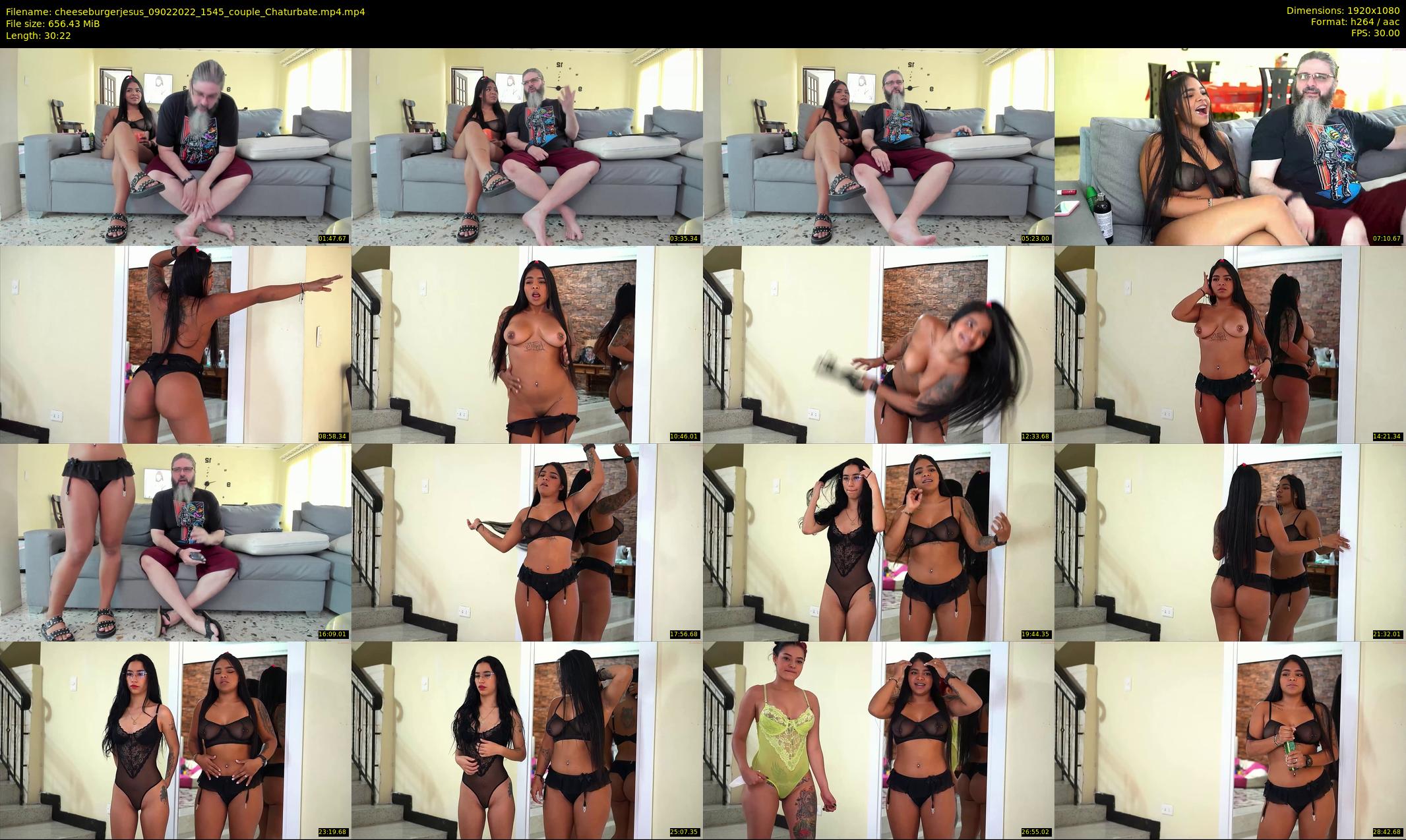 cheeseburgerjesus — 31 minute Chaturbate couple cam show recording, 1080p, Feb 9, 2022