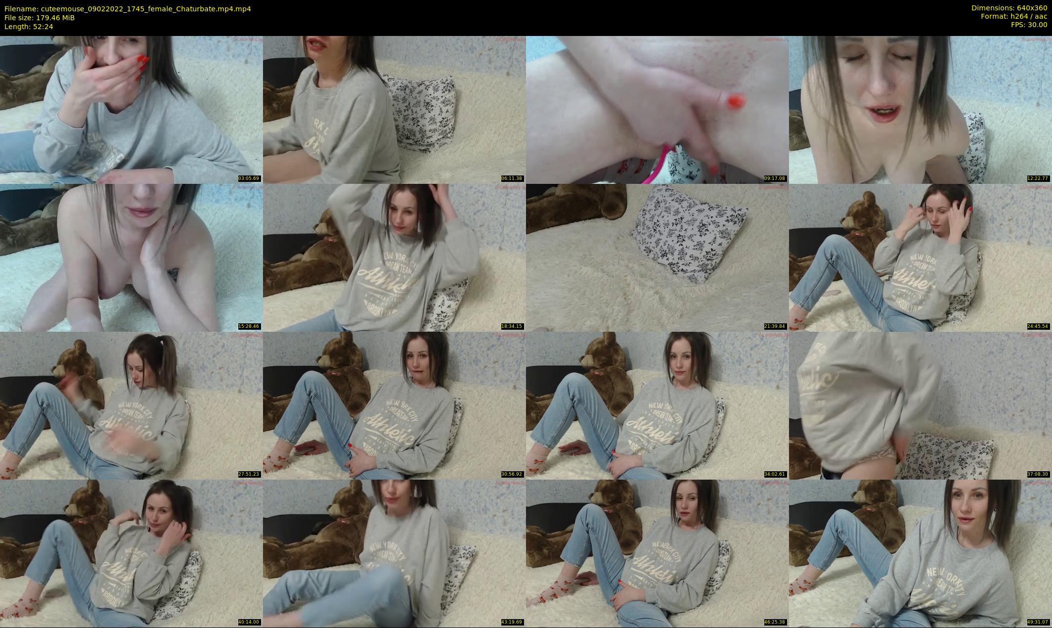 cuteemouse — 53 minute Chaturbate female cam show recording, 360p, Feb 9, 2022