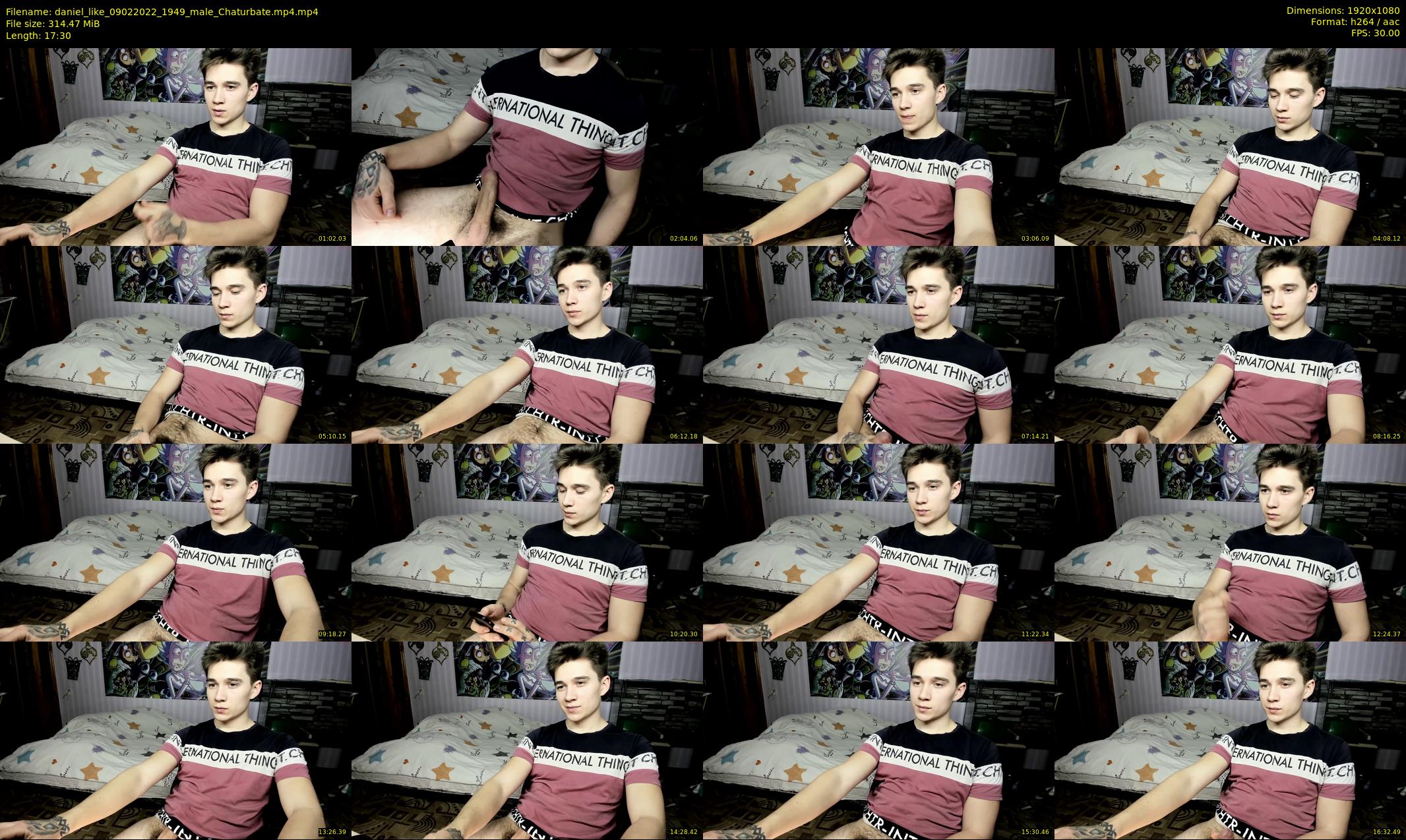 daniel_like — 18 minute Chaturbate male cam show recording, 1080p, Feb 9, 2022