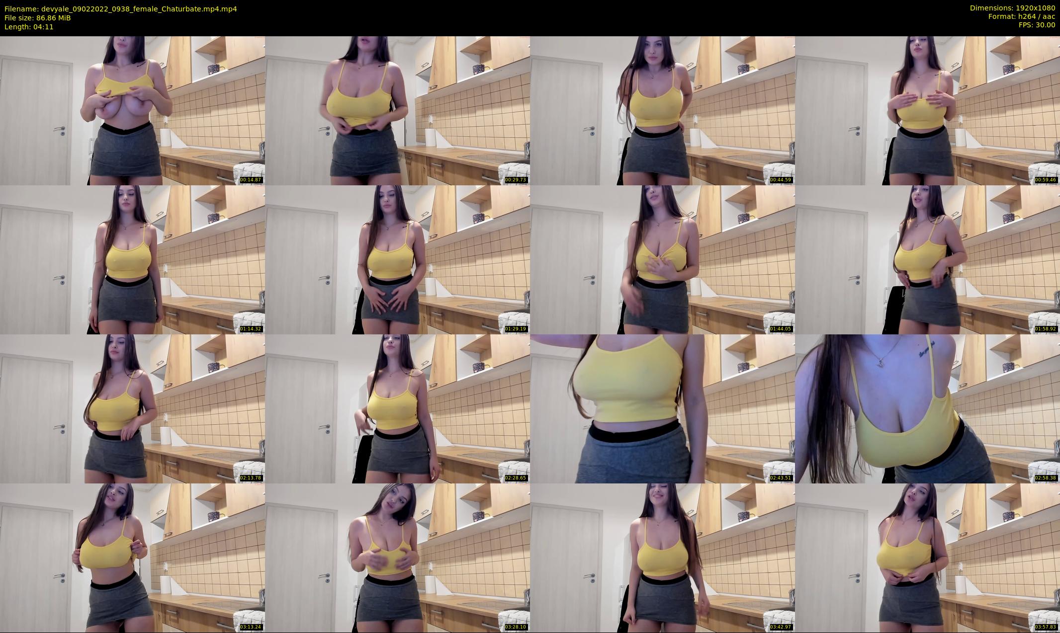 devyale — 5 minute Chaturbate female cam show recording, 1080p, Feb 9, 2022
