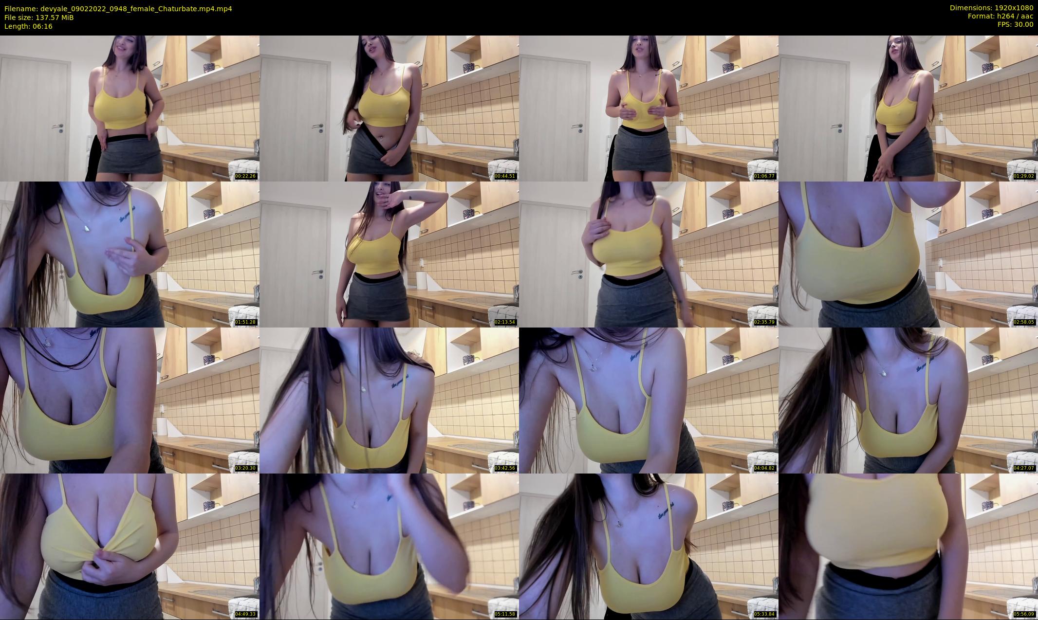 devyale — 7 minute Chaturbate female cam show recording, 1080p, Feb 9, 2022