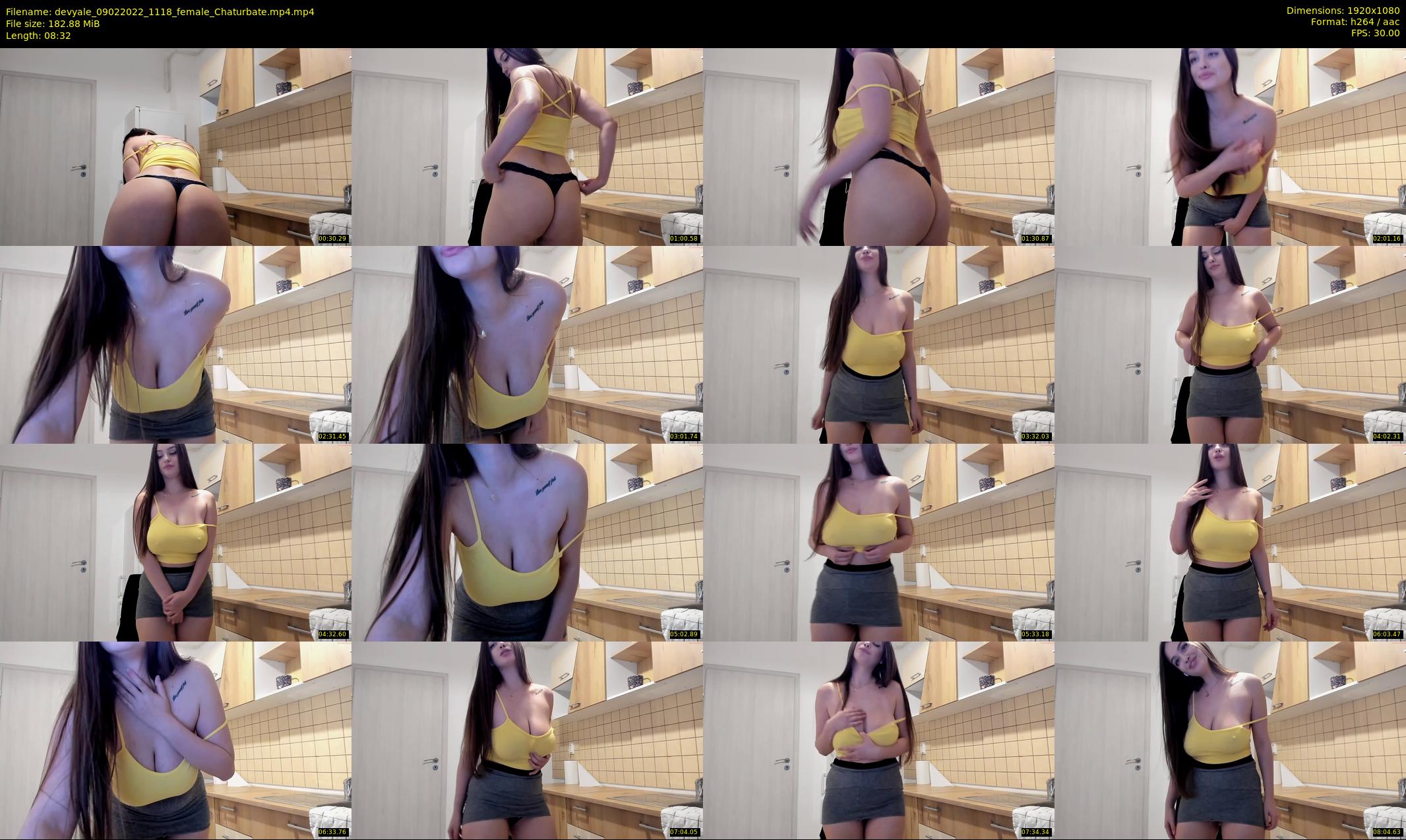devyale — 9 minute Chaturbate female cam show recording, 1080p, Feb 9, 2022