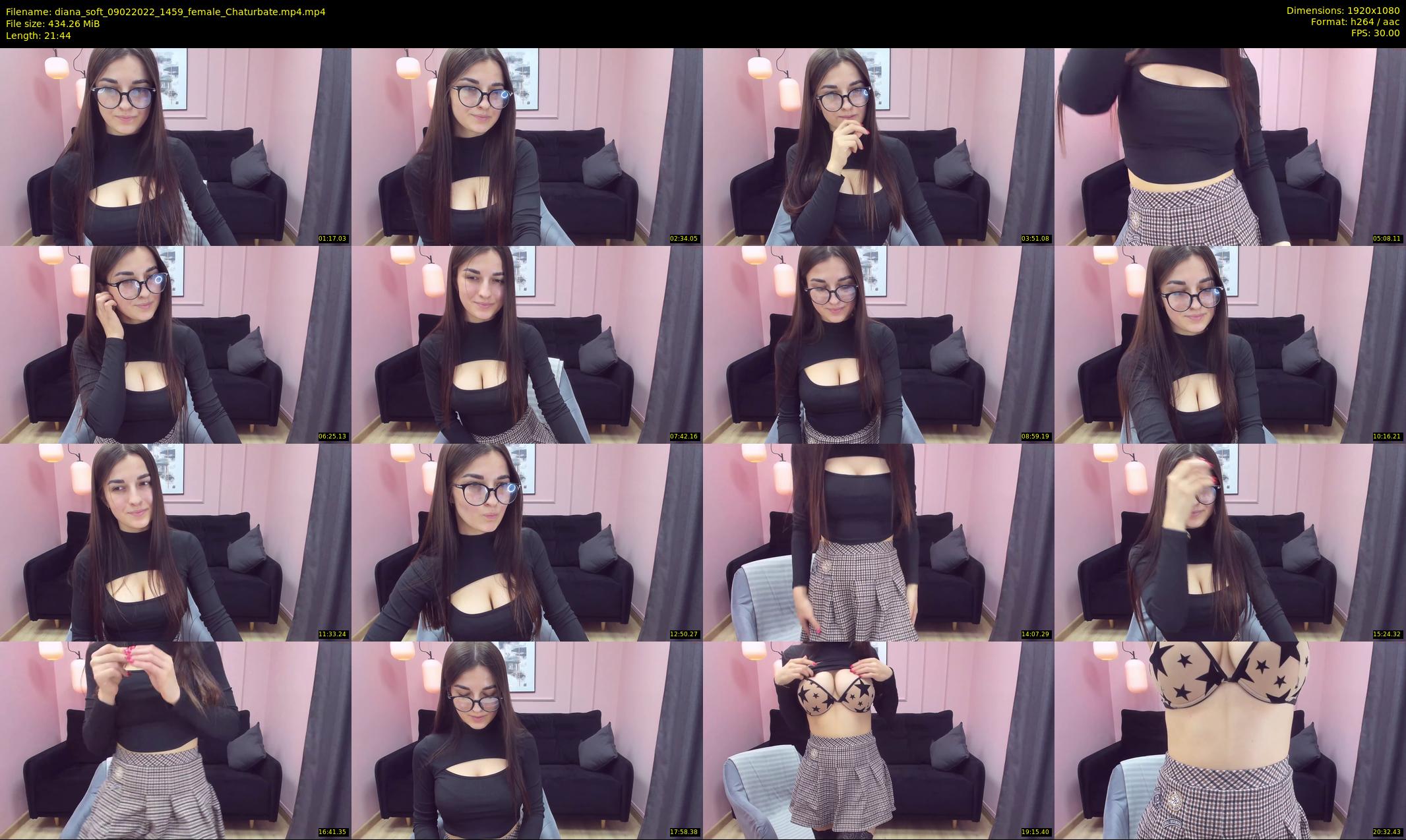 diana_soft — 22 minute Chaturbate female cam show recording, 1080p, Feb 9, 2022