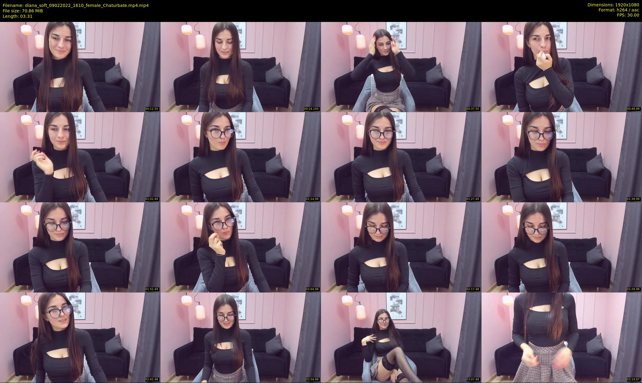 diana_soft — 4 minute Chaturbate female cam show recording, 1080p, Feb 9, 2022