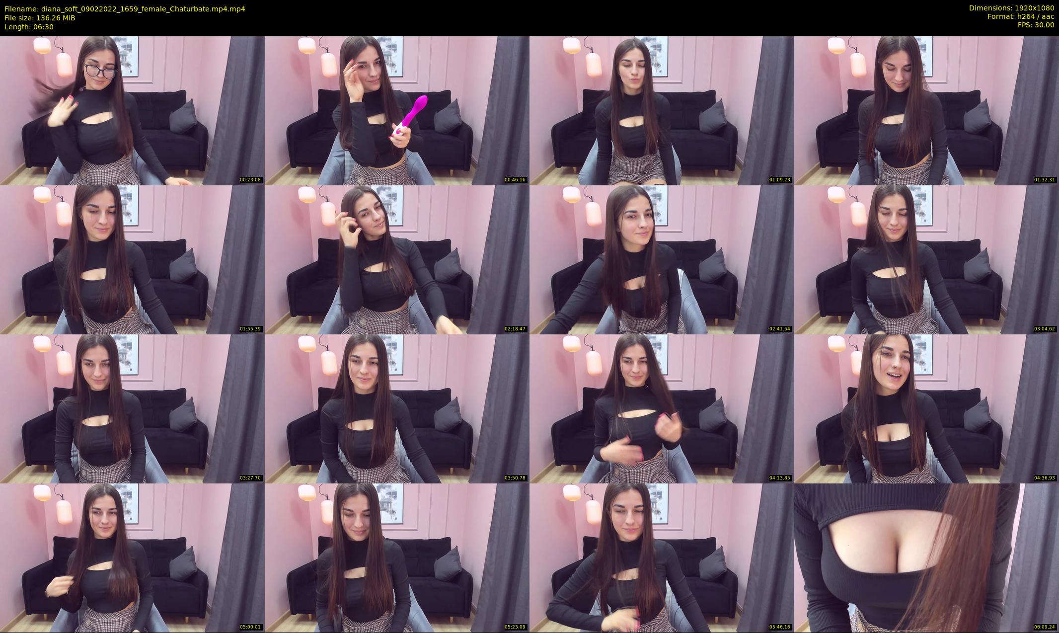 diana_soft — 7 minute Chaturbate female cam show recording, 1080p, Feb 9, 2022