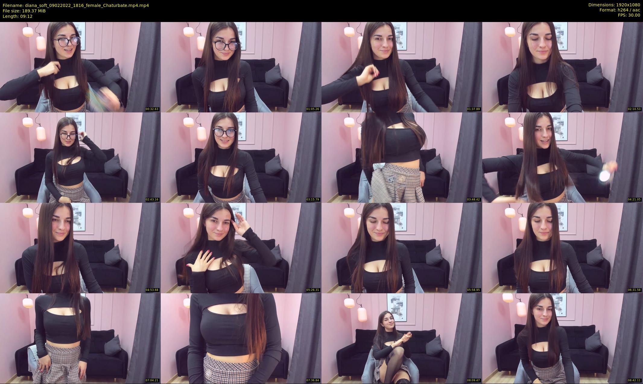 diana_soft — 10 minute Chaturbate female cam show recording, 1080p, Feb 9, 2022