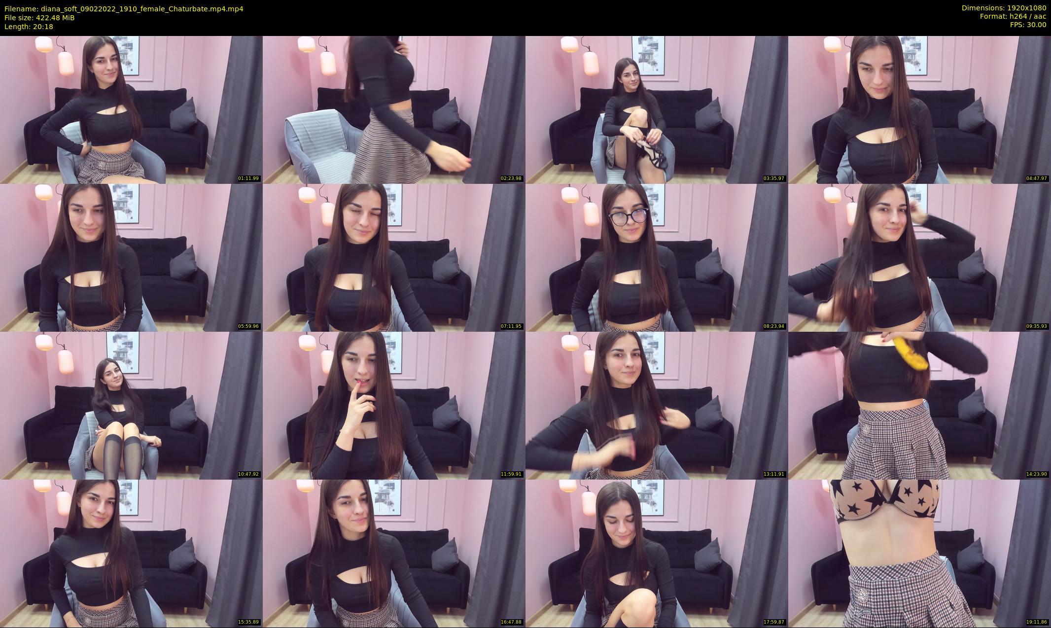 diana_soft — 21 minute Chaturbate female cam show recording, 1080p, Feb 9, 2022