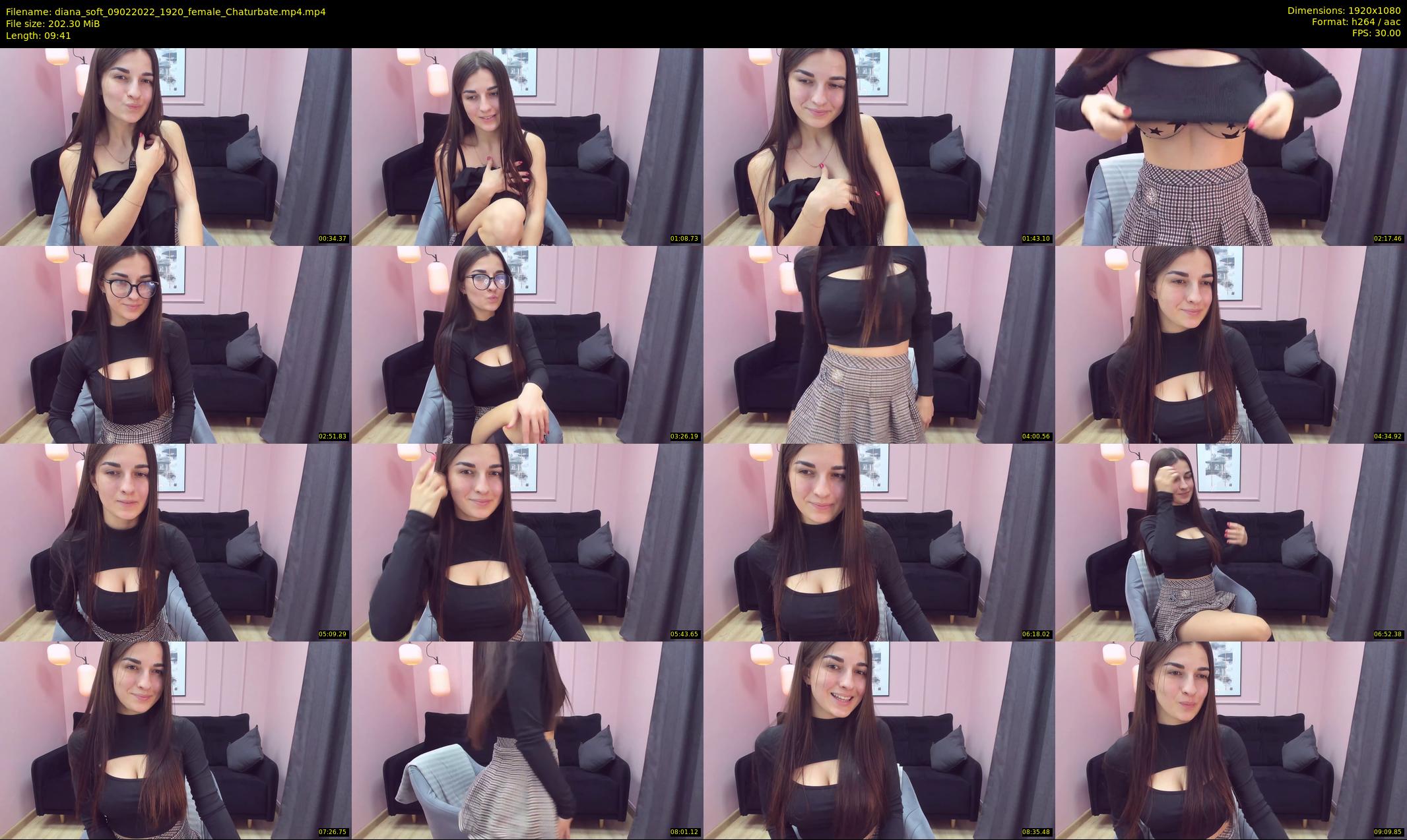 diana_soft — 10 minute Chaturbate female cam show recording, 1080p, Feb 9, 2022