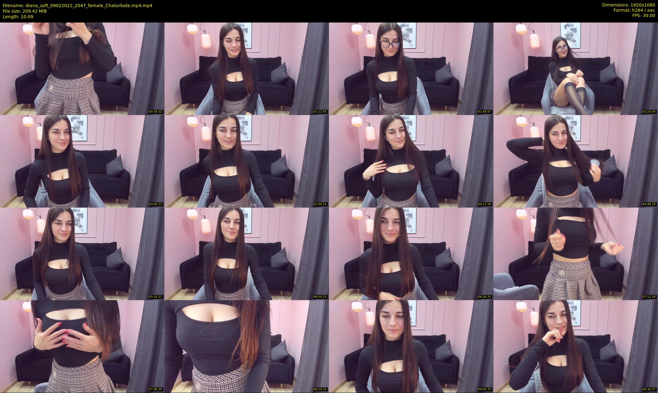 diana_soft — 11 minute Chaturbate female cam show recording, 1080p, Feb 9, 2022