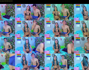dianayleo — 50 minute Chaturbate couple cam show recording, 1080p, Feb 9, 2022