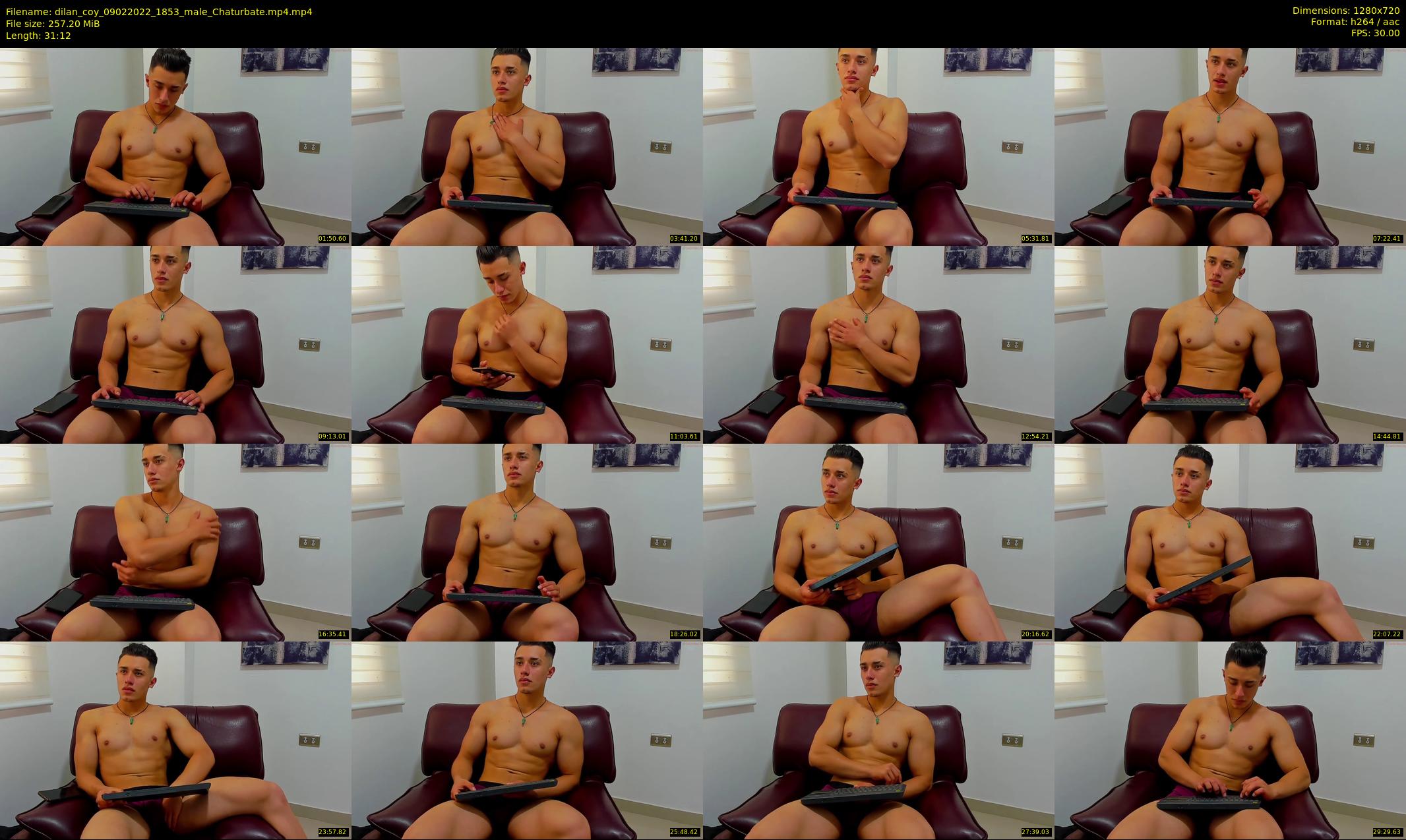 dilan_coy — 32 minute Chaturbate male cam show recording, 720p, Feb 9, 2022