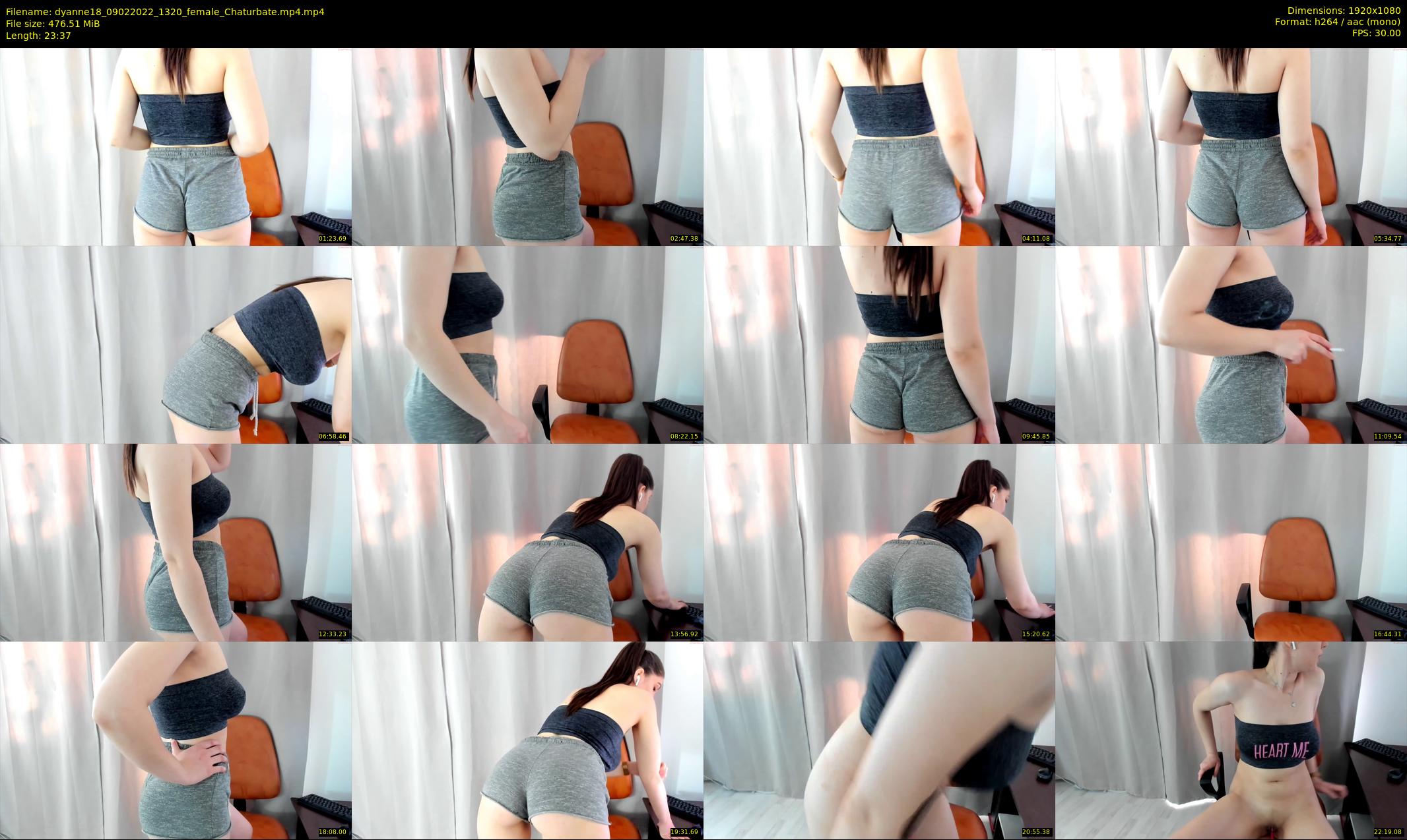 dyanne18 — 24 minute Chaturbate female cam show recording, 1080p, Feb 9, 2022