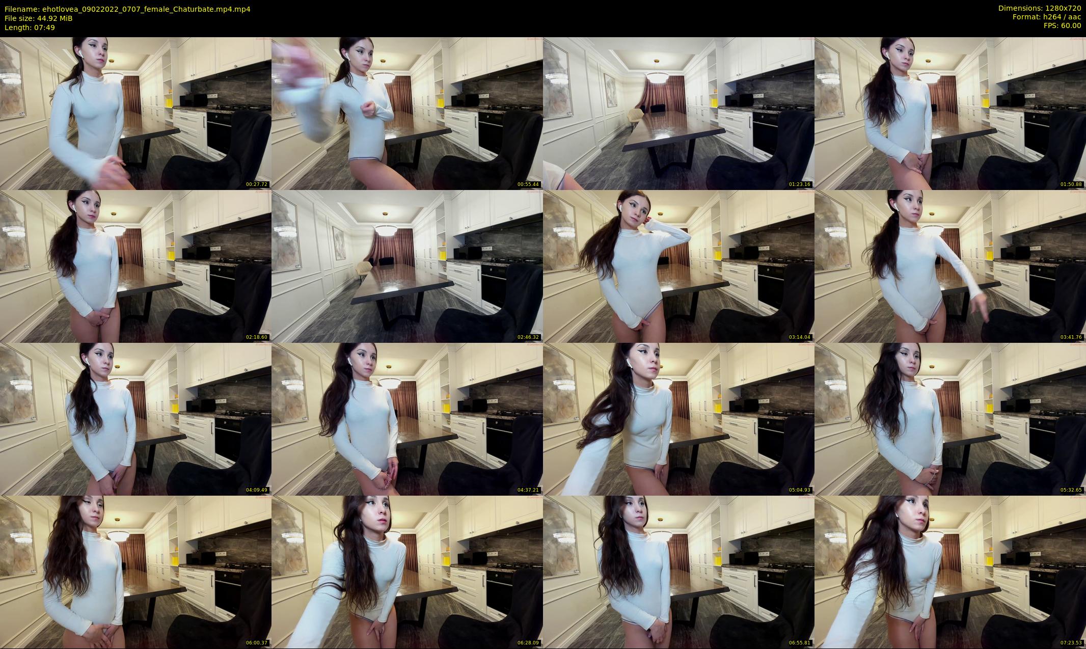 ehotlovea — 8 minute Chaturbate female cam show recording, 720p, Feb 9, 2022