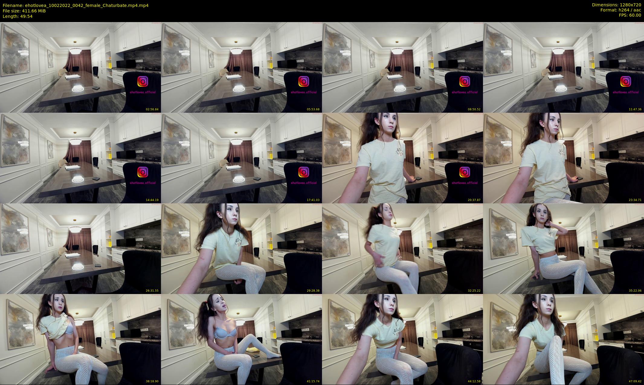 ehotlovea — 50 minute Chaturbate female cam show recording, 720p, Feb 10, 2022