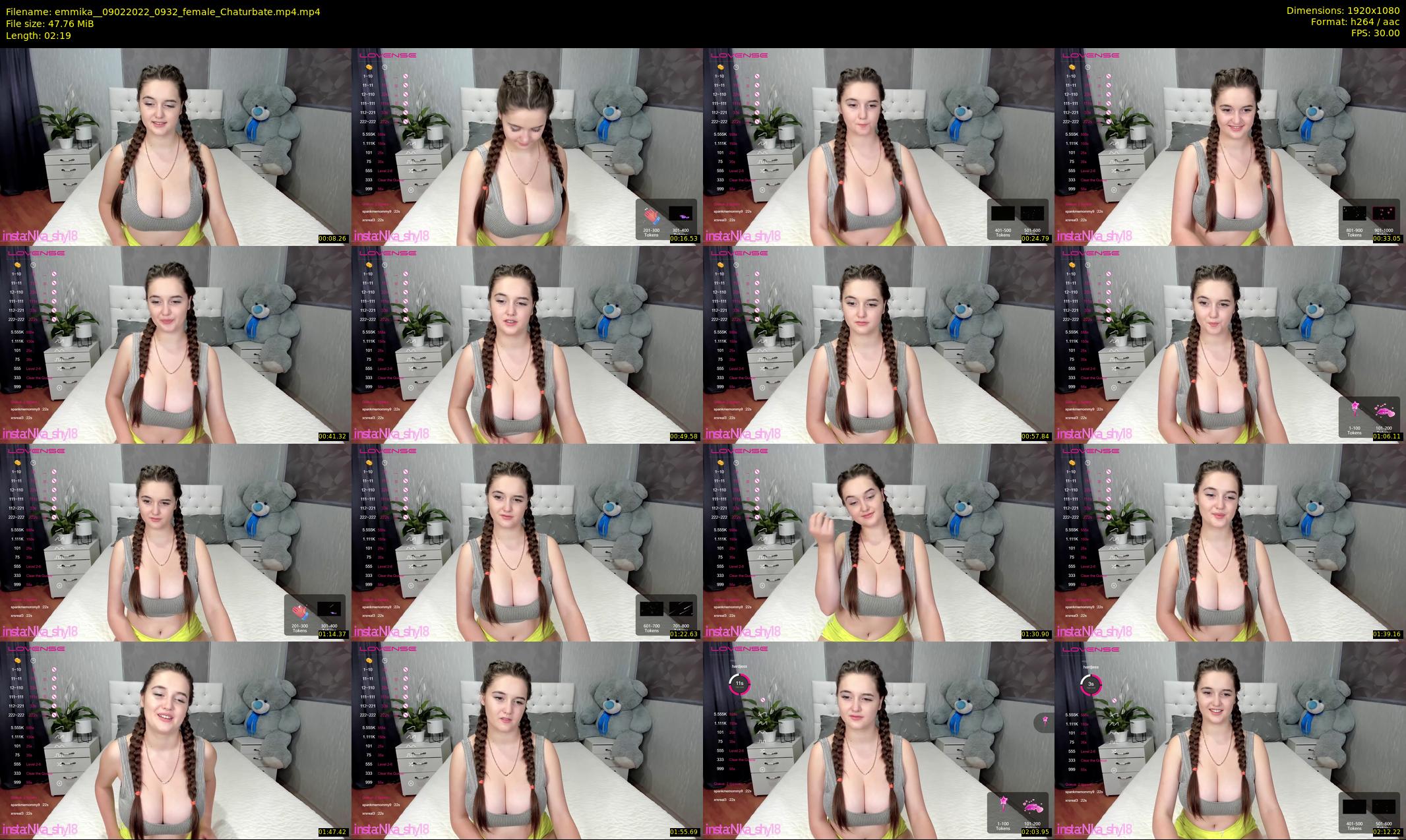 emmika_ — 3 minute Chaturbate female cam show recording, 1080p, Feb 9, 2022
