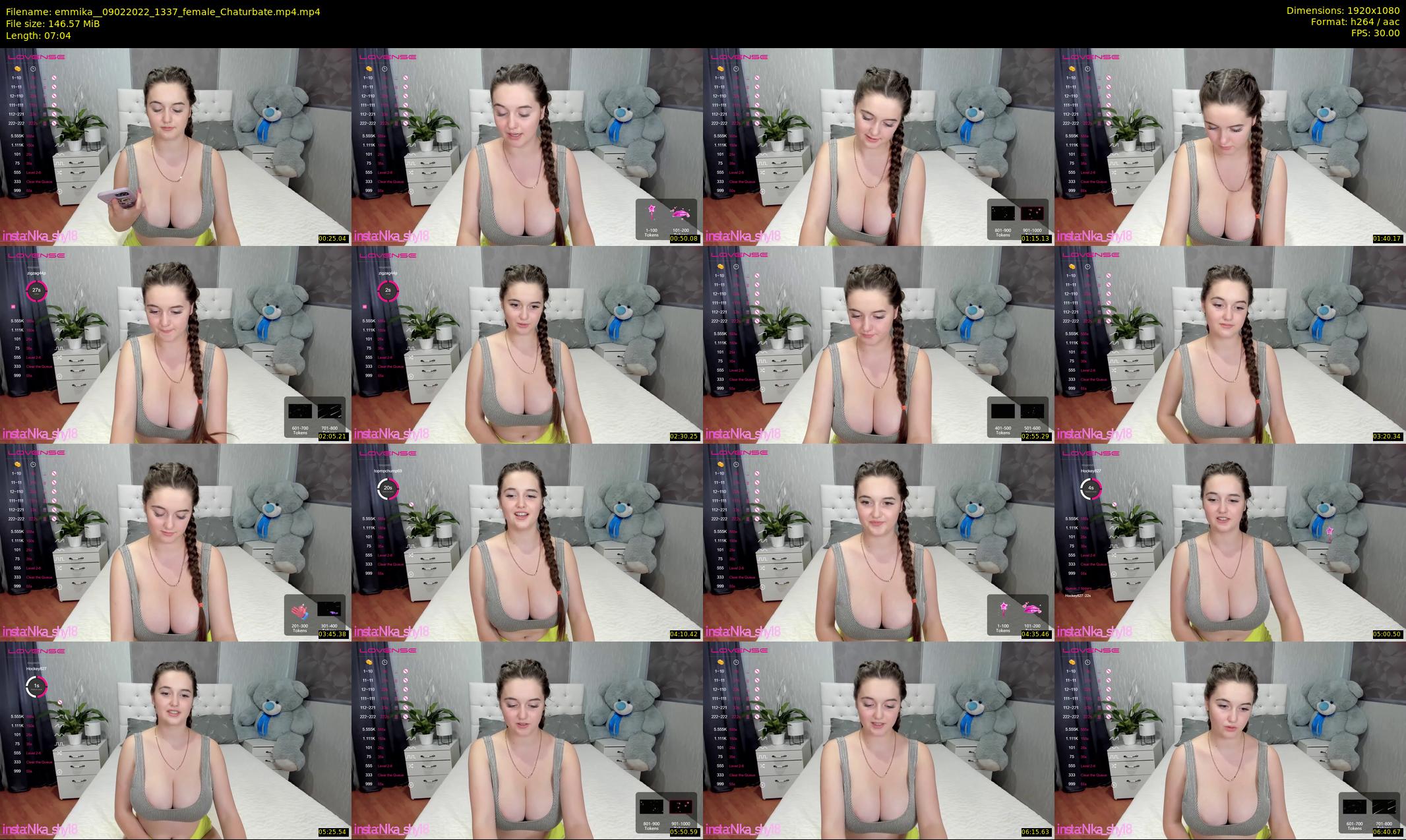 emmika_ — 8 minute Chaturbate female cam show recording, 1080p, Feb 9, 2022