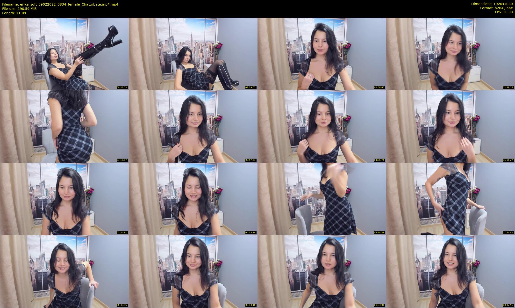 erika_soft — 12 minute Chaturbate female cam show recording, 1080p, Feb 9, 2022