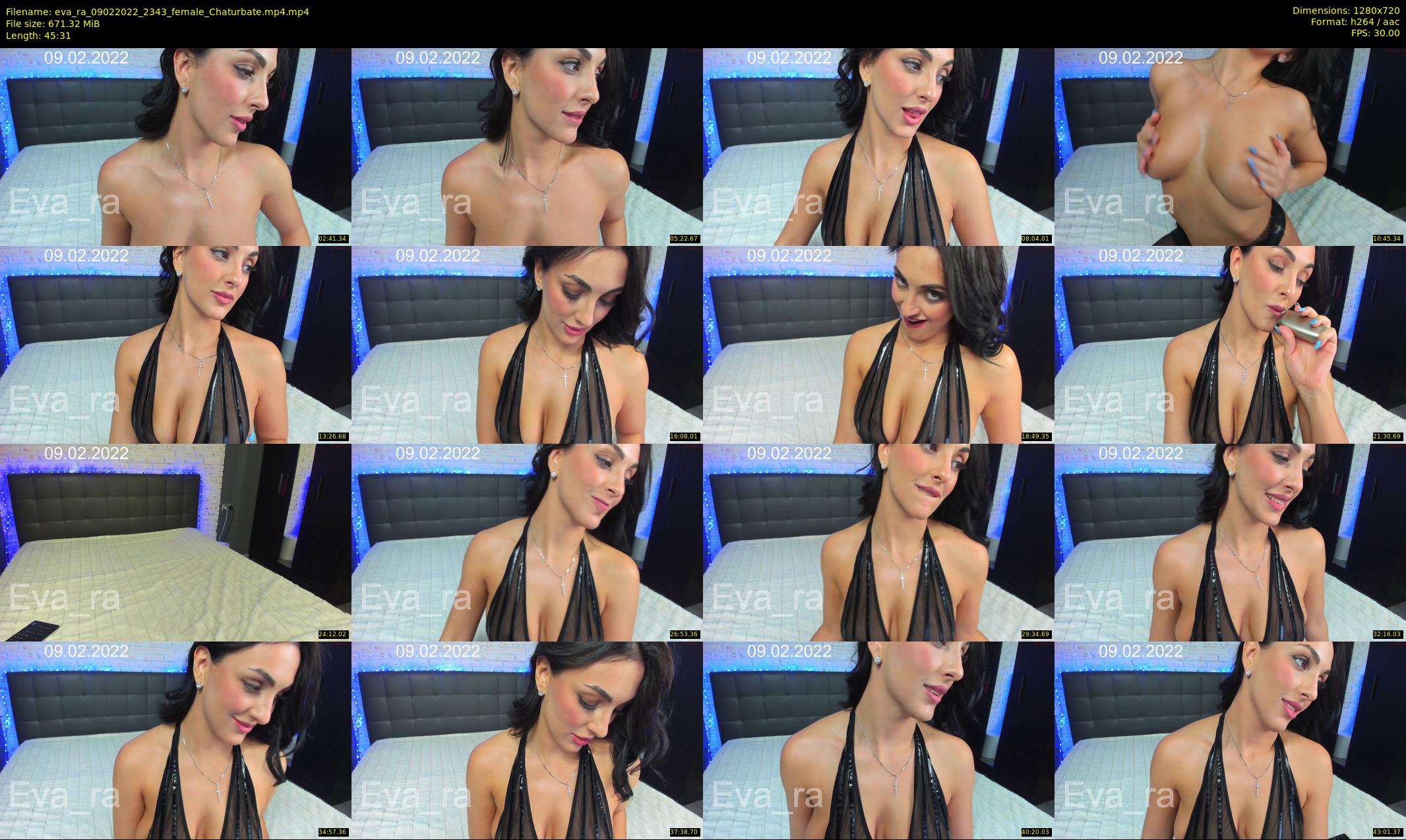 eva_ra — 46 minute Chaturbate female cam show recording, 720p, Feb 9, 2022