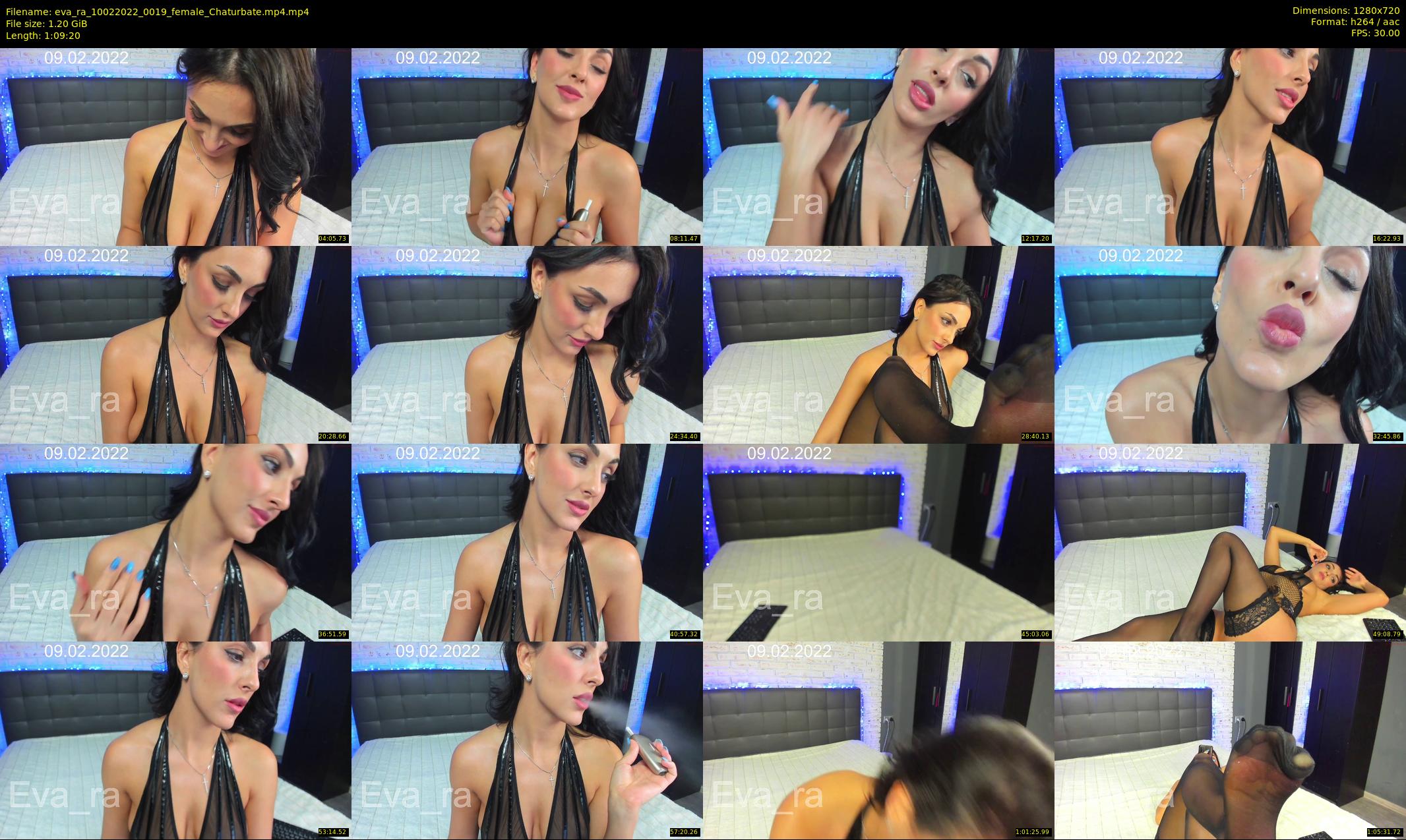 eva_ra — 70 minute Chaturbate female cam show recording, 720p, Feb 10, 2022