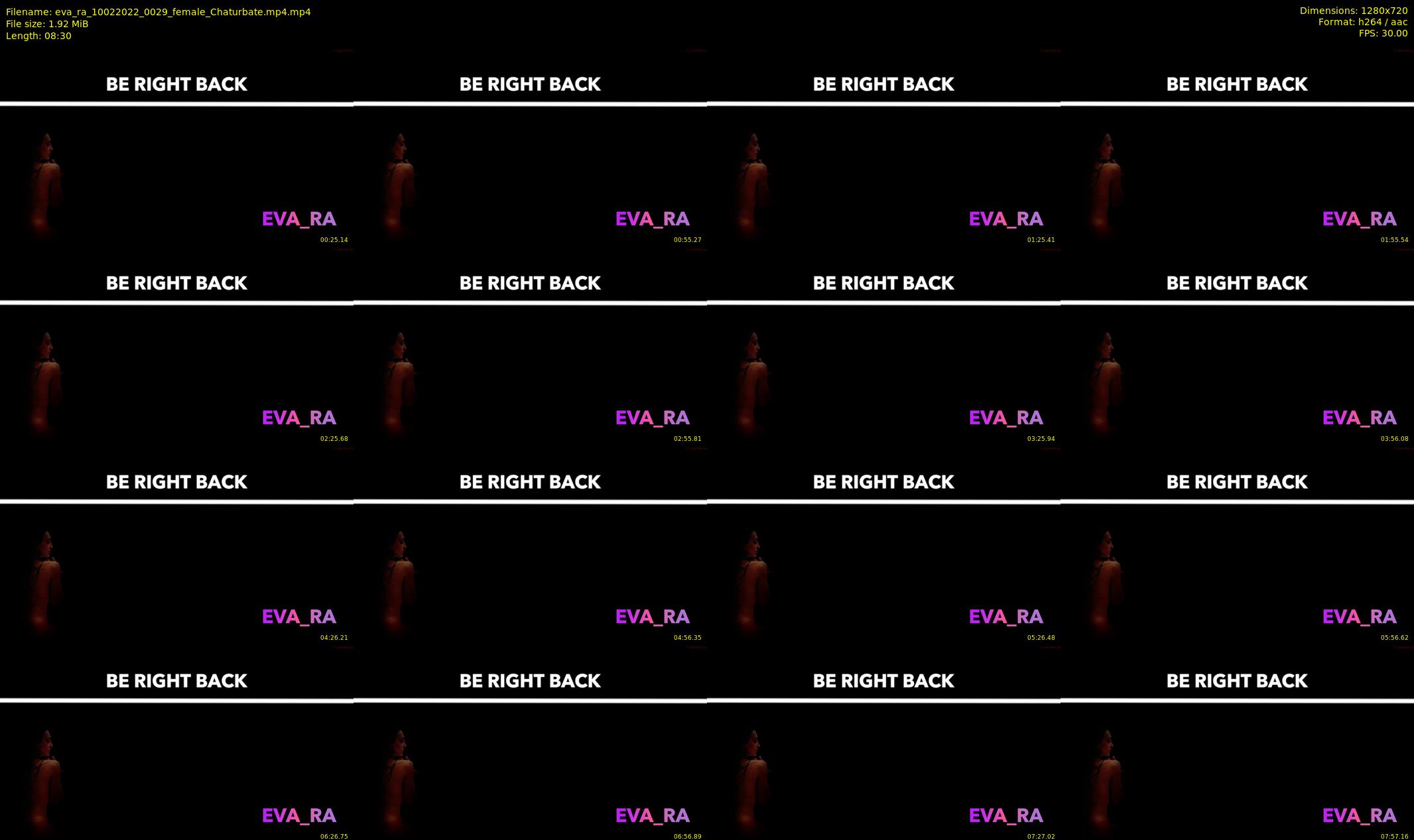 eva_ra — 9 minute Chaturbate female cam show recording, 720p, Feb 10, 2022