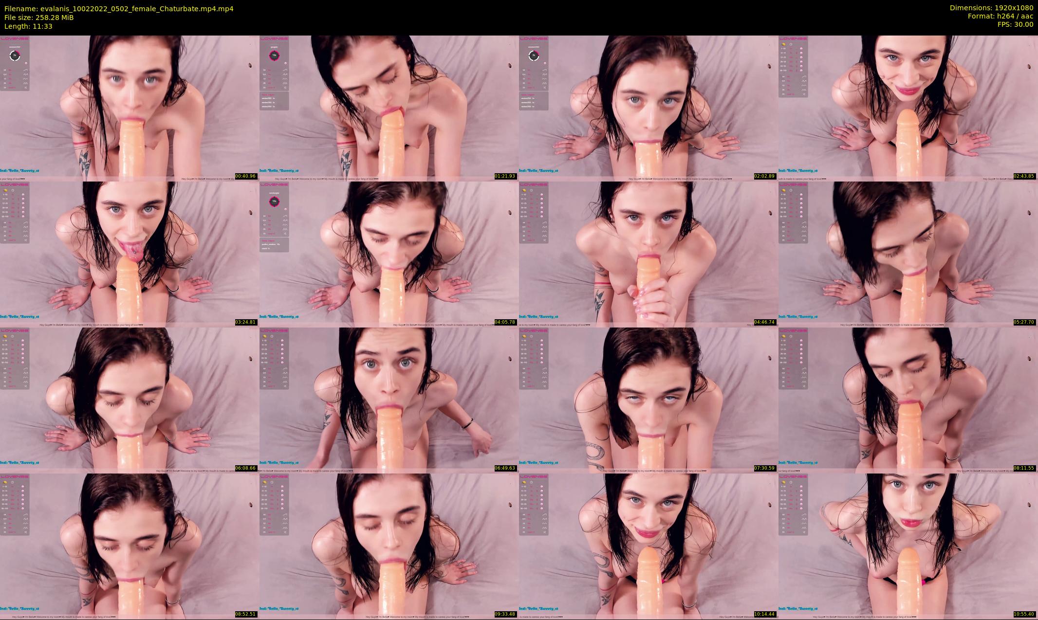 evalanis — 12 minute Chaturbate couple cam show recording, 1080p, Feb 10, 2022
