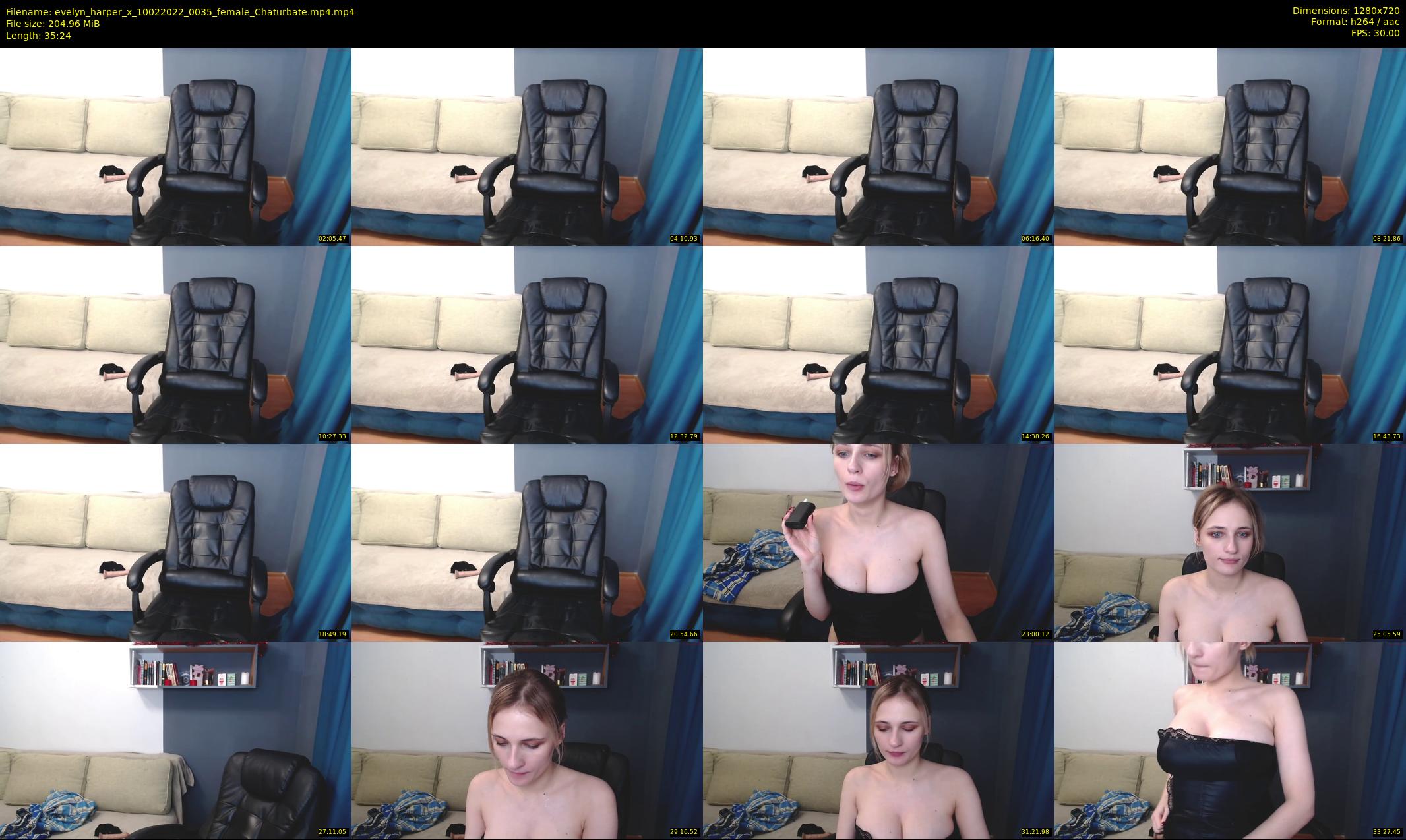 evelyn_harper_x — 36 minute Chaturbate female cam show recording, 720p, Feb 10, 2022
