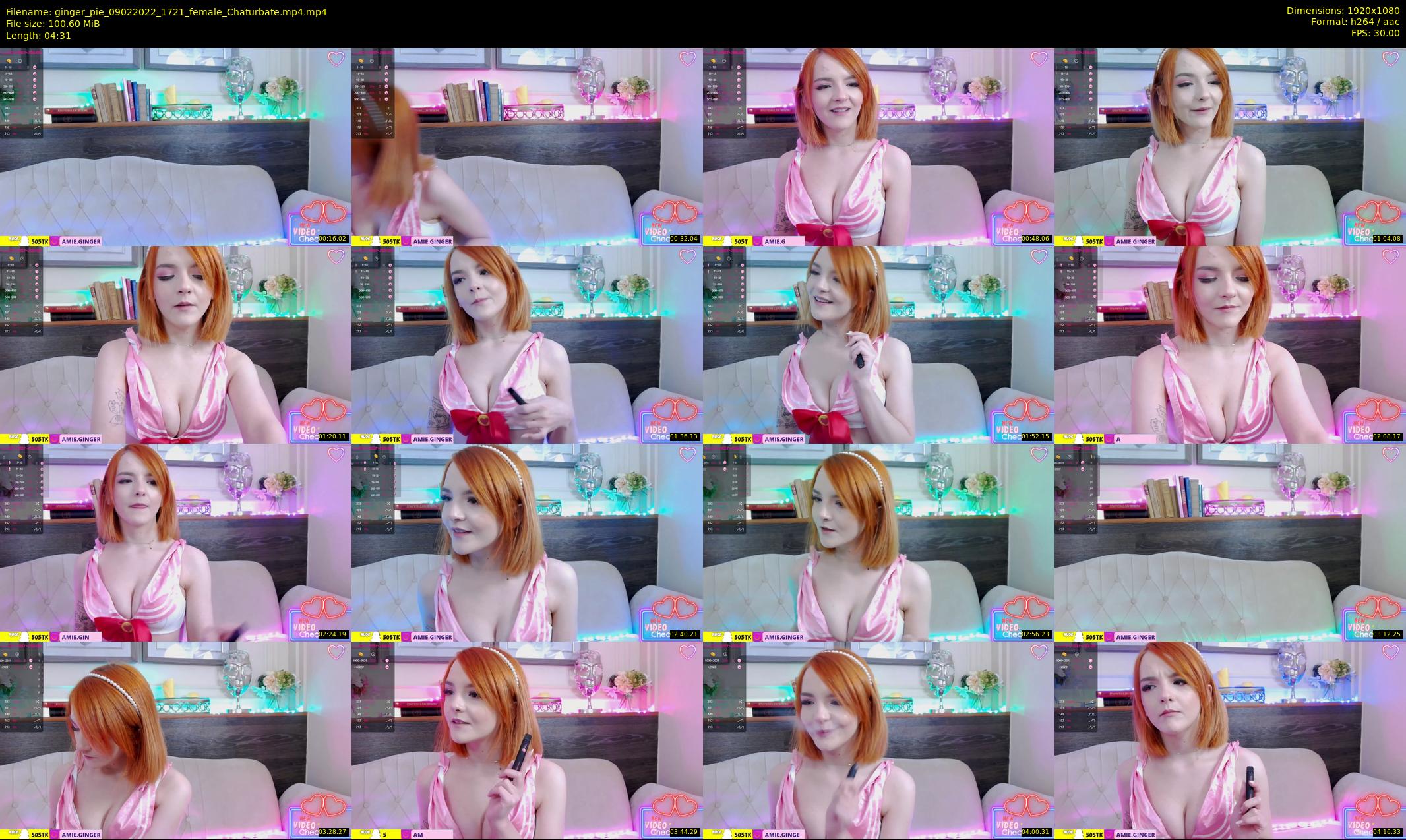 ginger_pie — 5 minute Chaturbate female cam show recording, 1080p, Feb 9, 2022